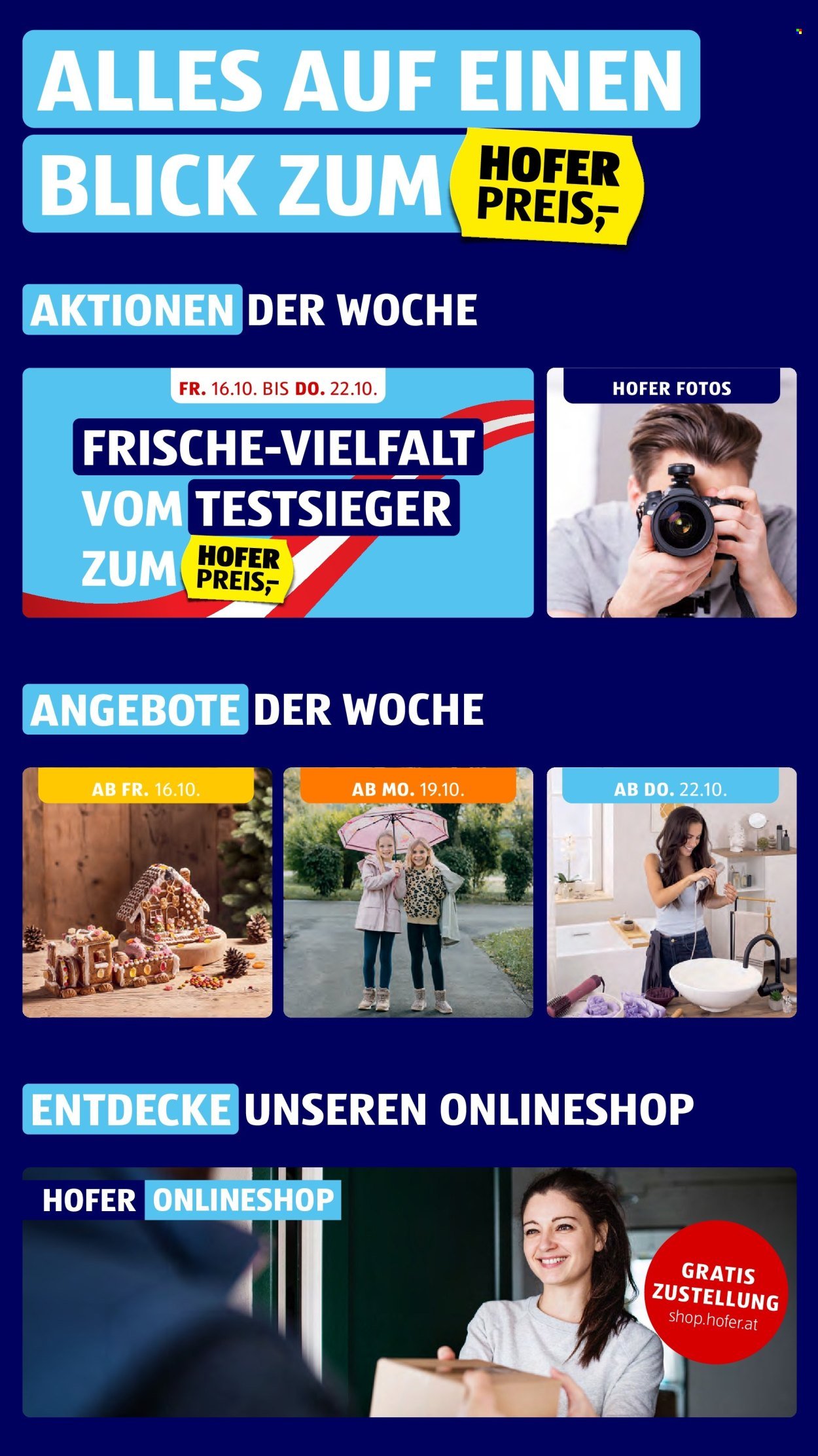 HOFER Flugblatt - Ab Freitag, 16.10.2026