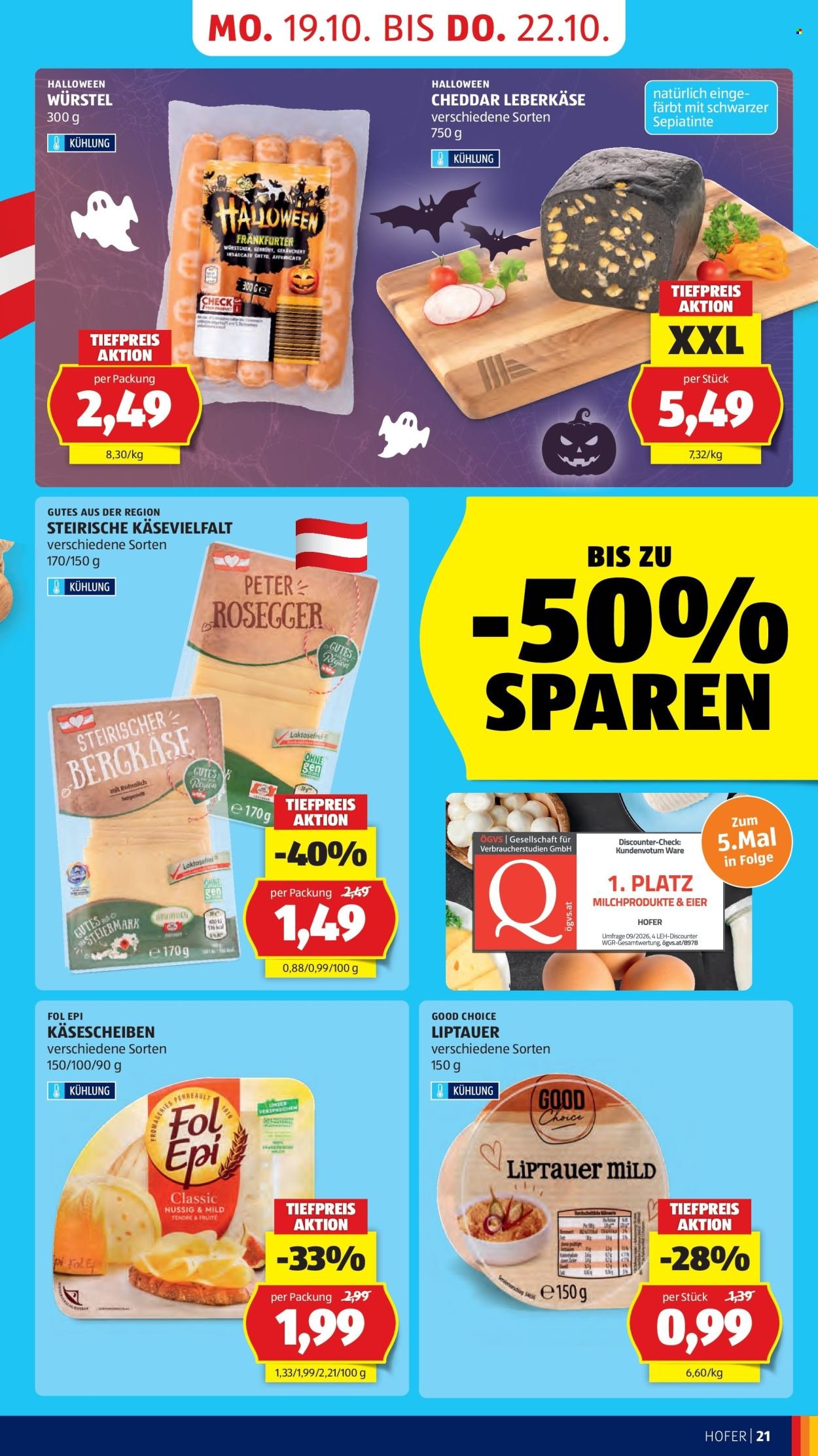 HOFER Flugblatt - Ab Freitag, 16.10.2026