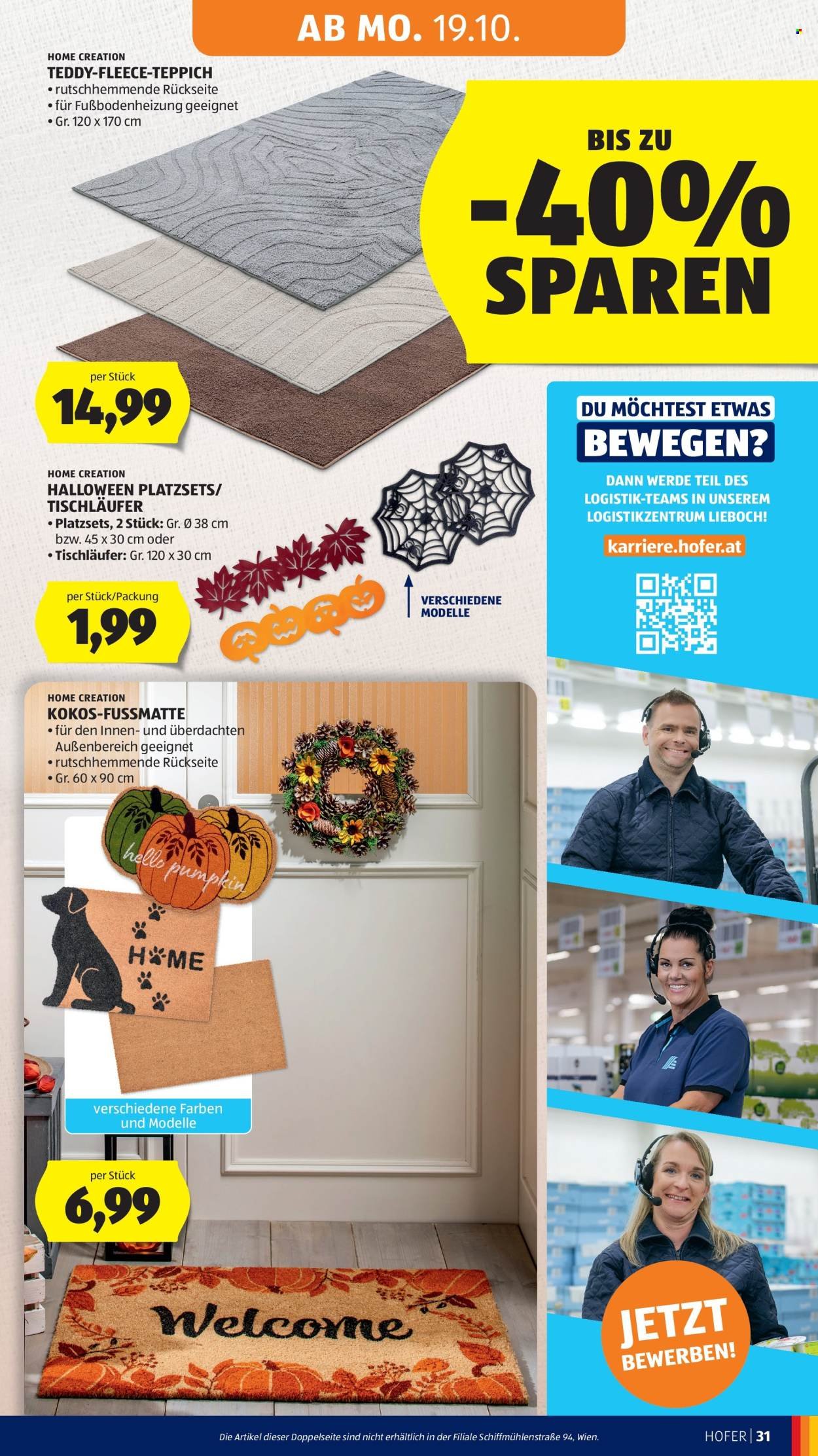 HOFER Flugblatt - Ab Freitag, 16.10.2026