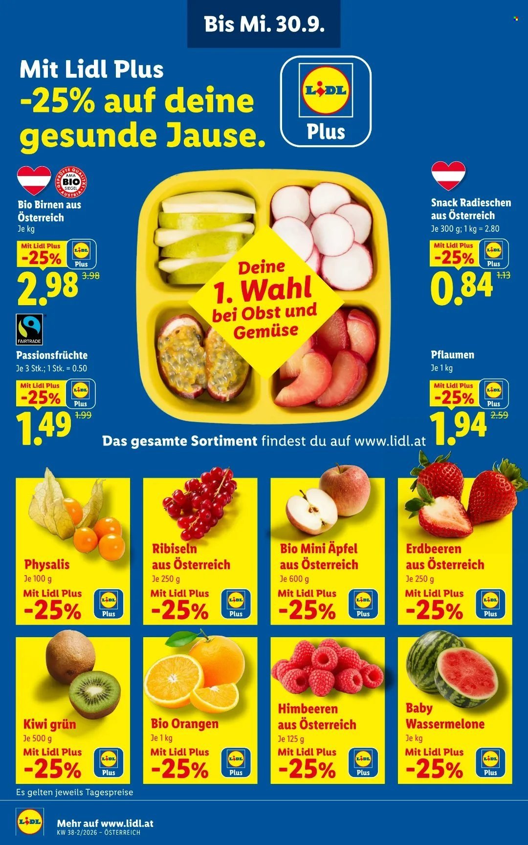 LIDL Flugblatt - Ab Donnerstag, 17.9.2026