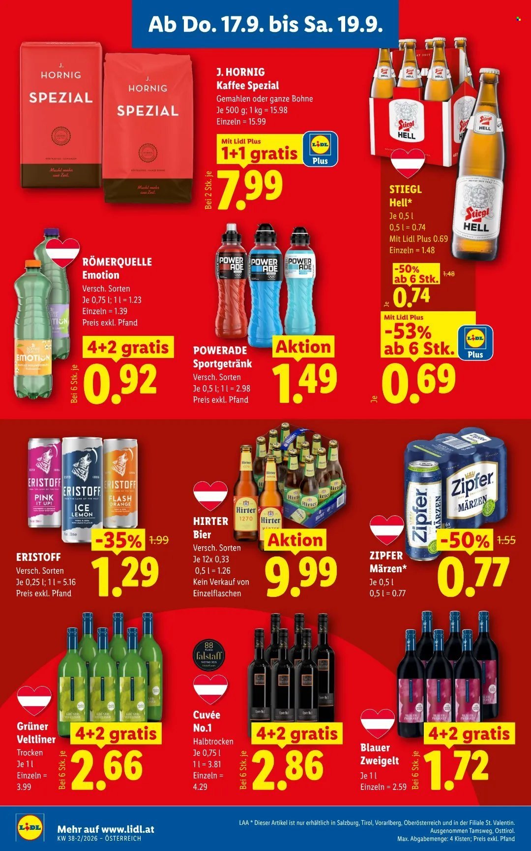 LIDL Flugblatt - Ab Donnerstag, 17.9.2026