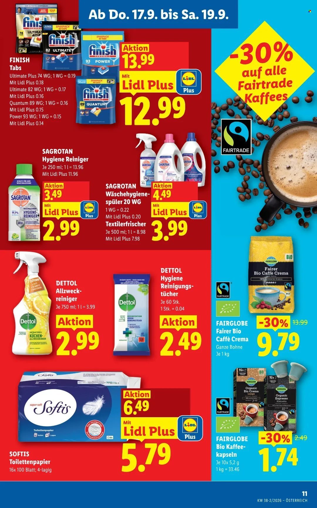 LIDL Flugblatt - Ab Donnerstag, 17.9.2026