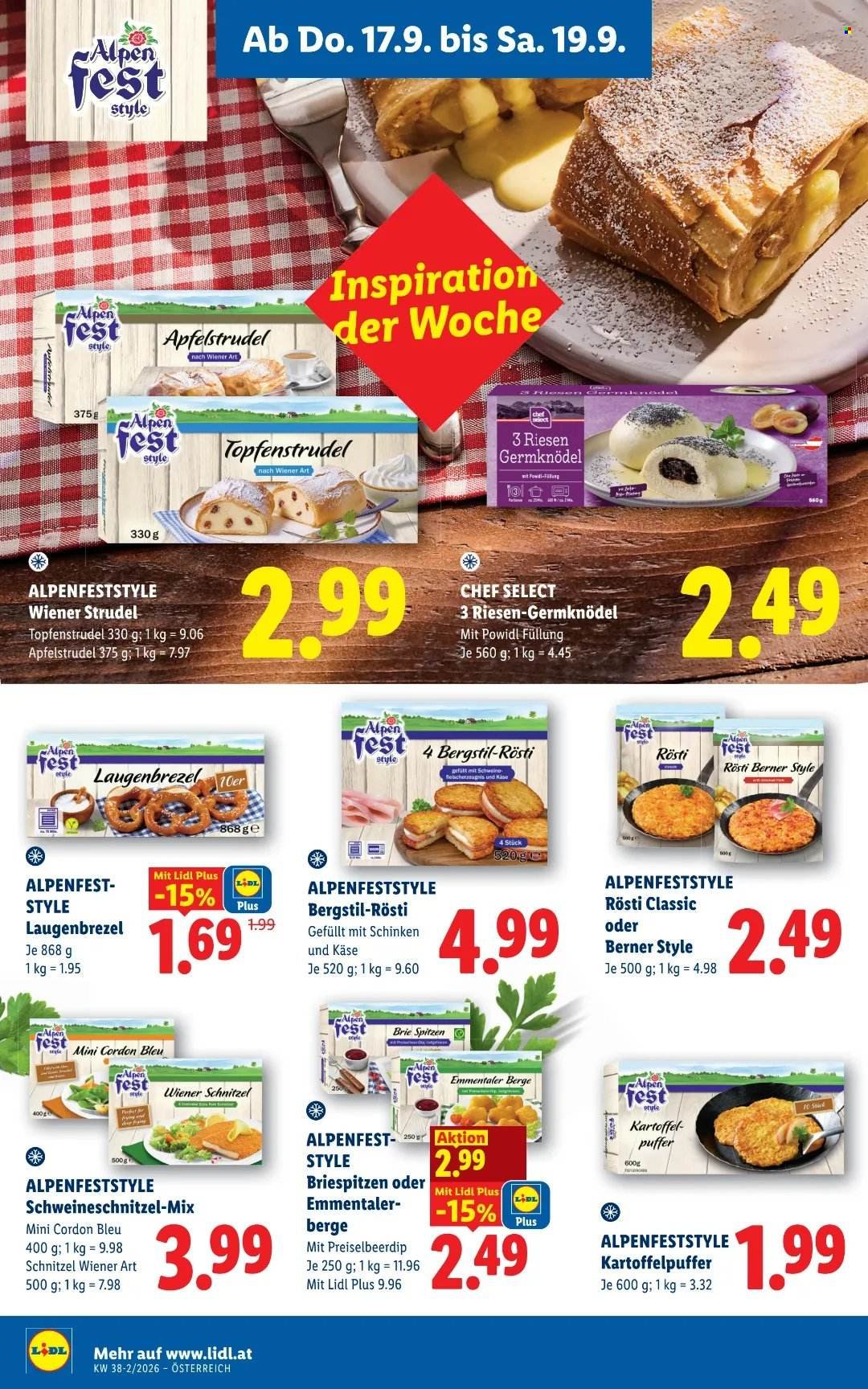 LIDL Flugblatt - Ab Donnerstag, 17.9.2026