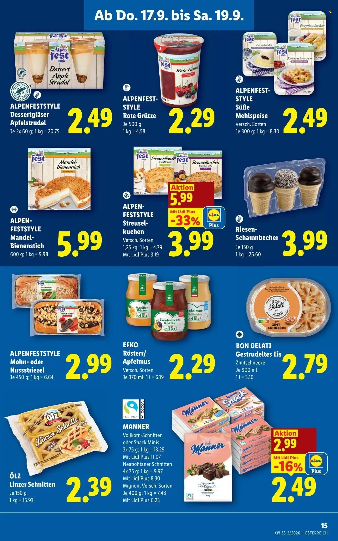 LIDL Flugblatt - Ab Donnerstag, 17.9.2026