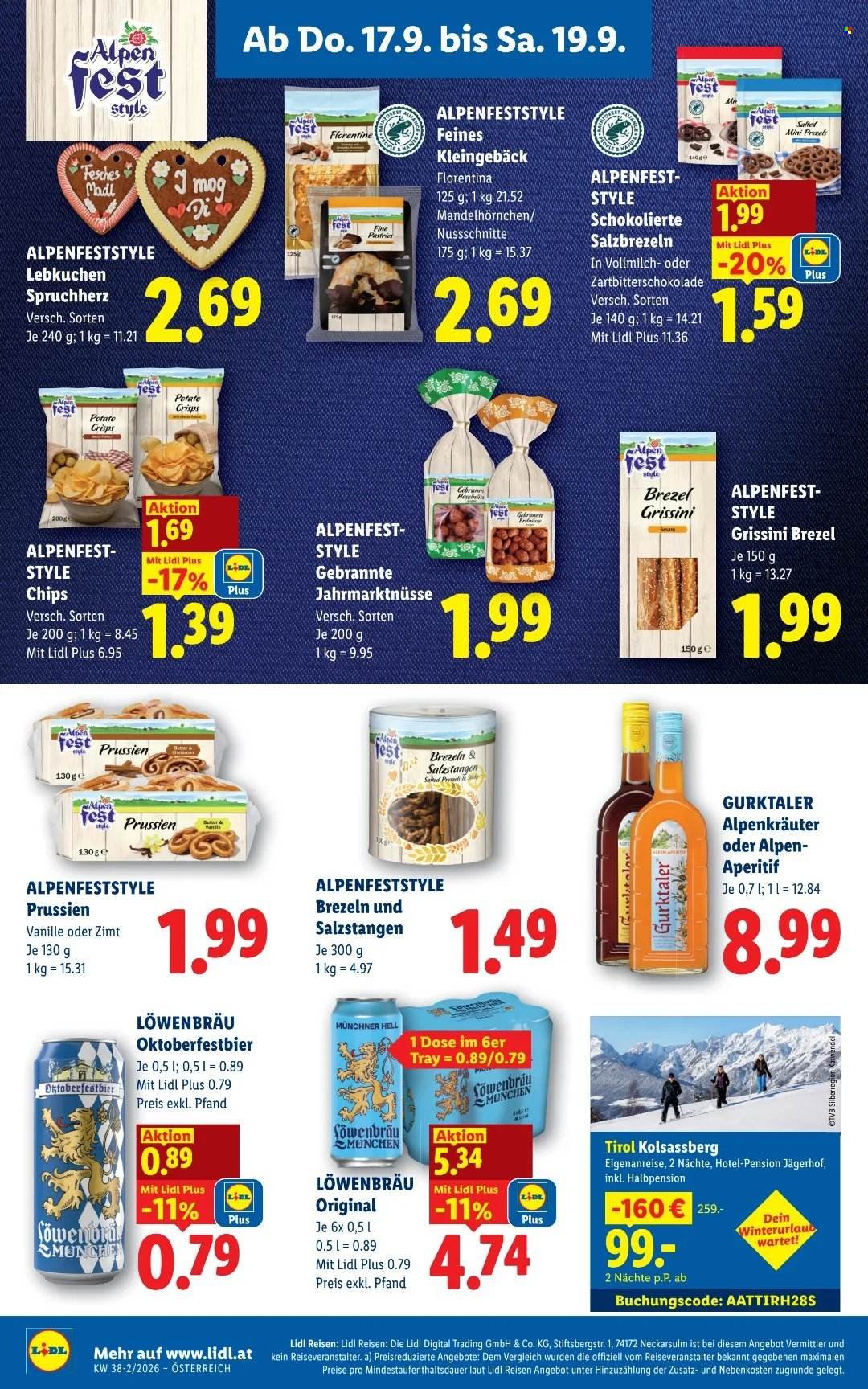 LIDL Flugblatt - Ab Donnerstag, 17.9.2026