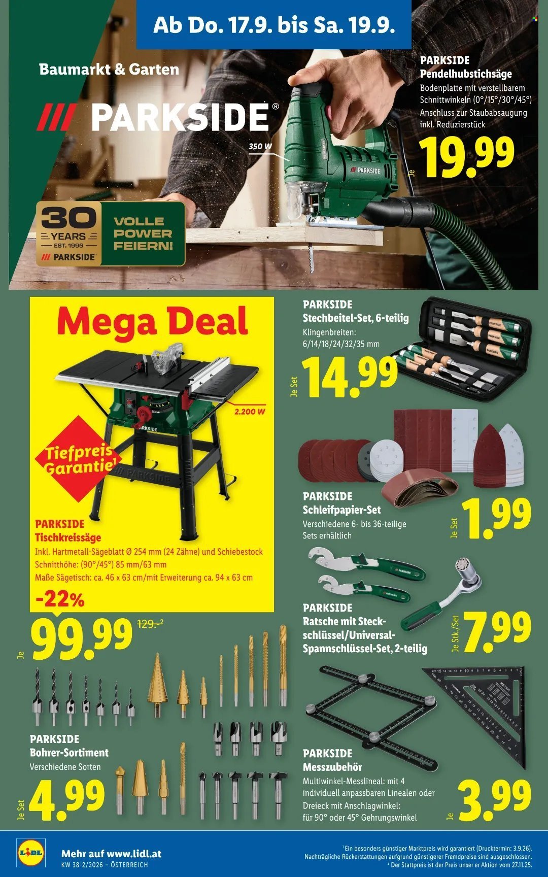 LIDL Flugblatt - Ab Donnerstag, 17.9.2026