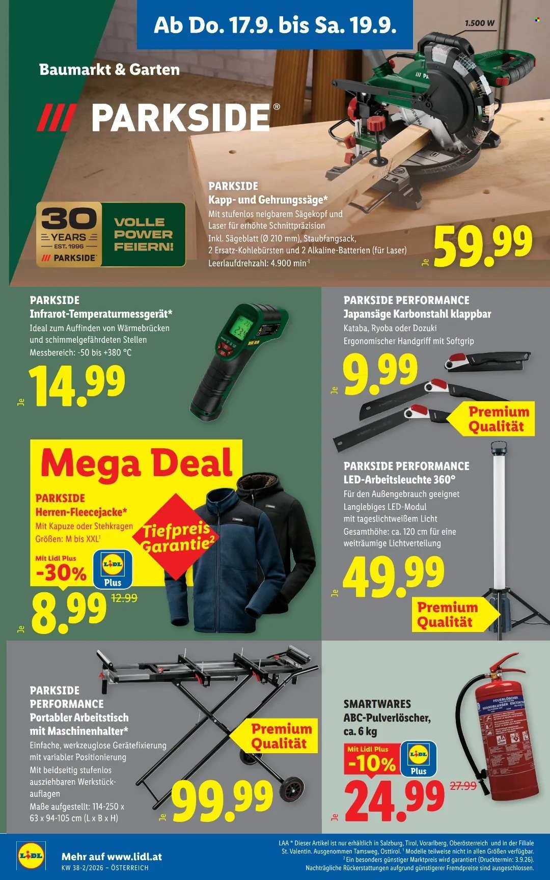 LIDL Flugblatt - Ab Donnerstag, 17.9.2026