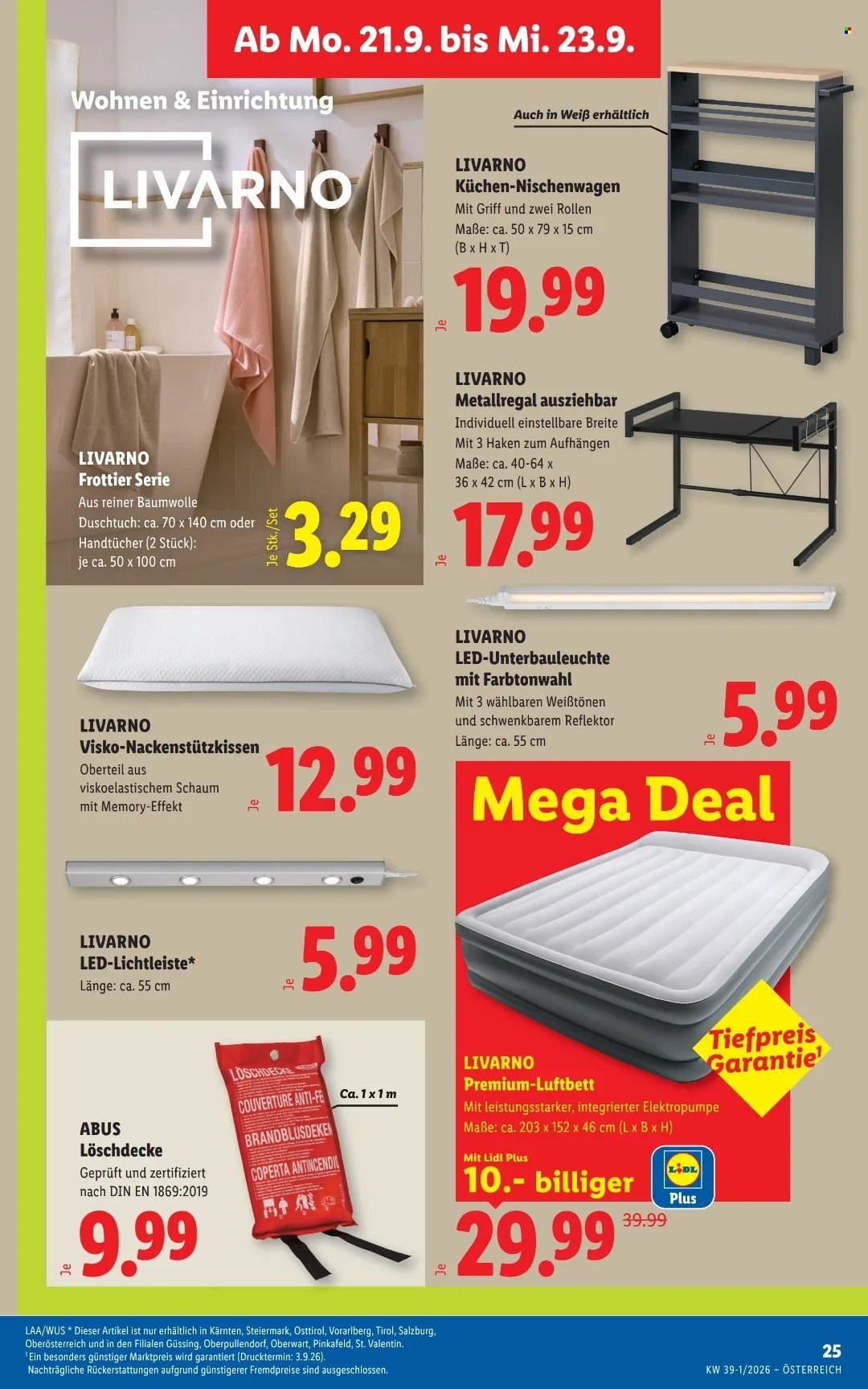LIDL Flugblatt - Ab Donnerstag, 17.9.2026