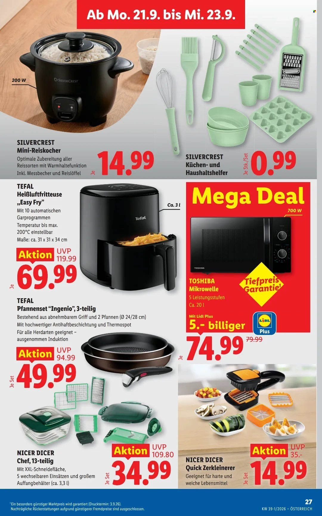 LIDL Flugblatt - Ab Donnerstag, 17.9.2026