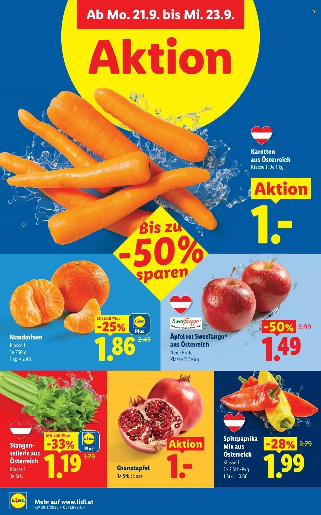 LIDL Flugblatt - Ab Donnerstag, 17.9.2026