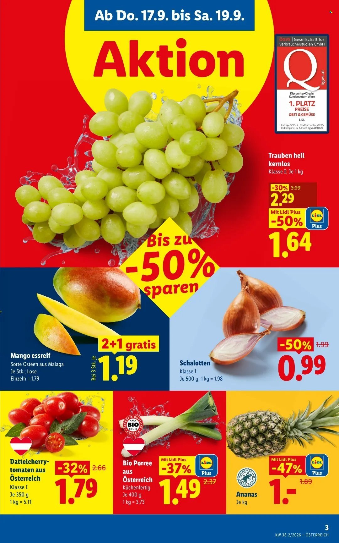 LIDL Flugblatt - Ab Donnerstag, 17.9.2026