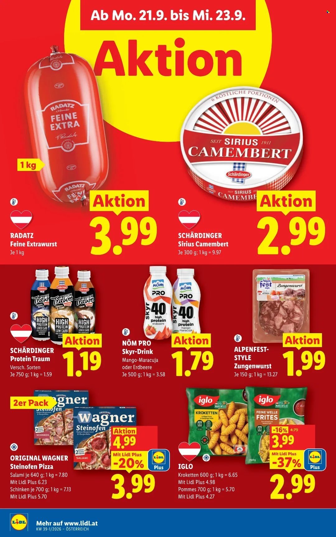 LIDL Flugblatt - Ab Donnerstag, 17.9.2026