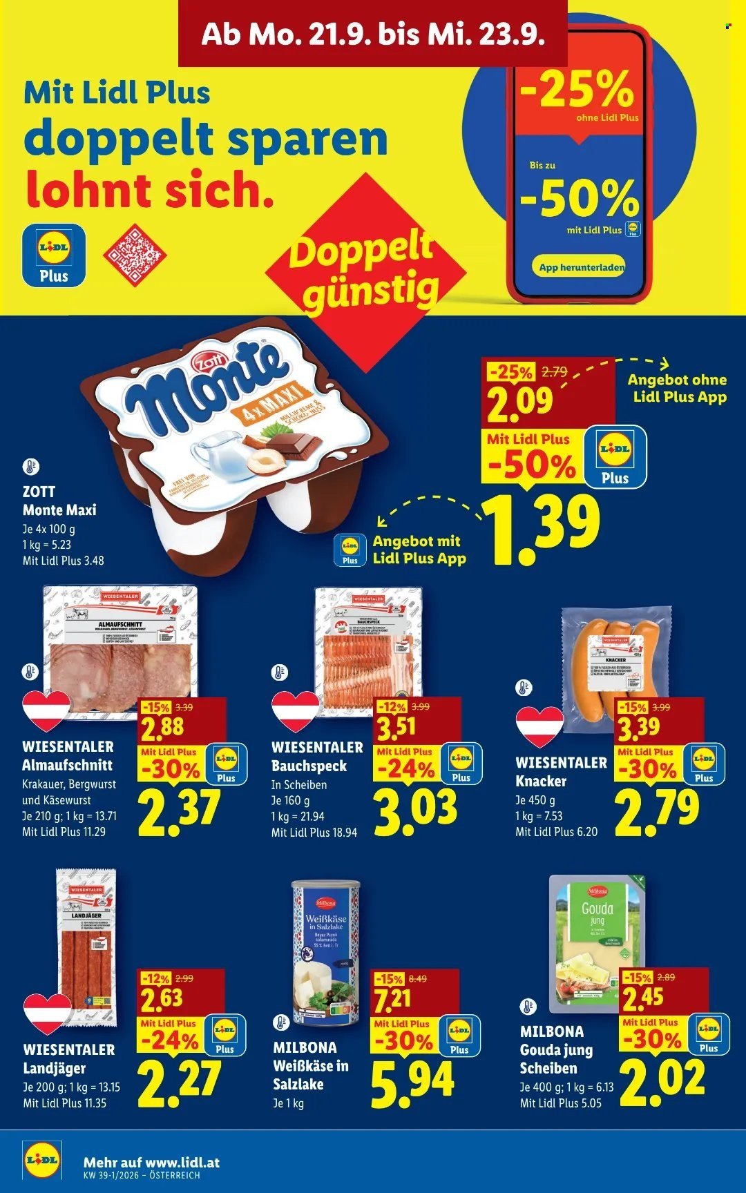 LIDL Flugblatt - Ab Donnerstag, 17.9.2026