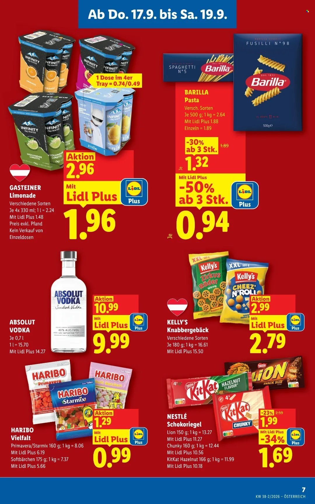 LIDL Flugblatt - Ab Donnerstag, 17.9.2026