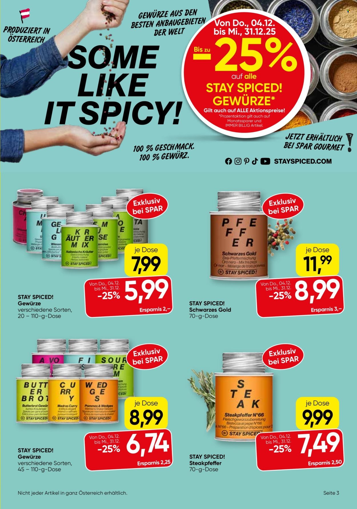 SPAR Flugblatt - Flugblatt KW49-50