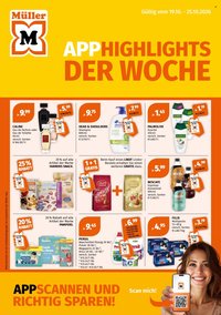 MÜLLER Flugblatt - Ab Montag, 19.10.2026