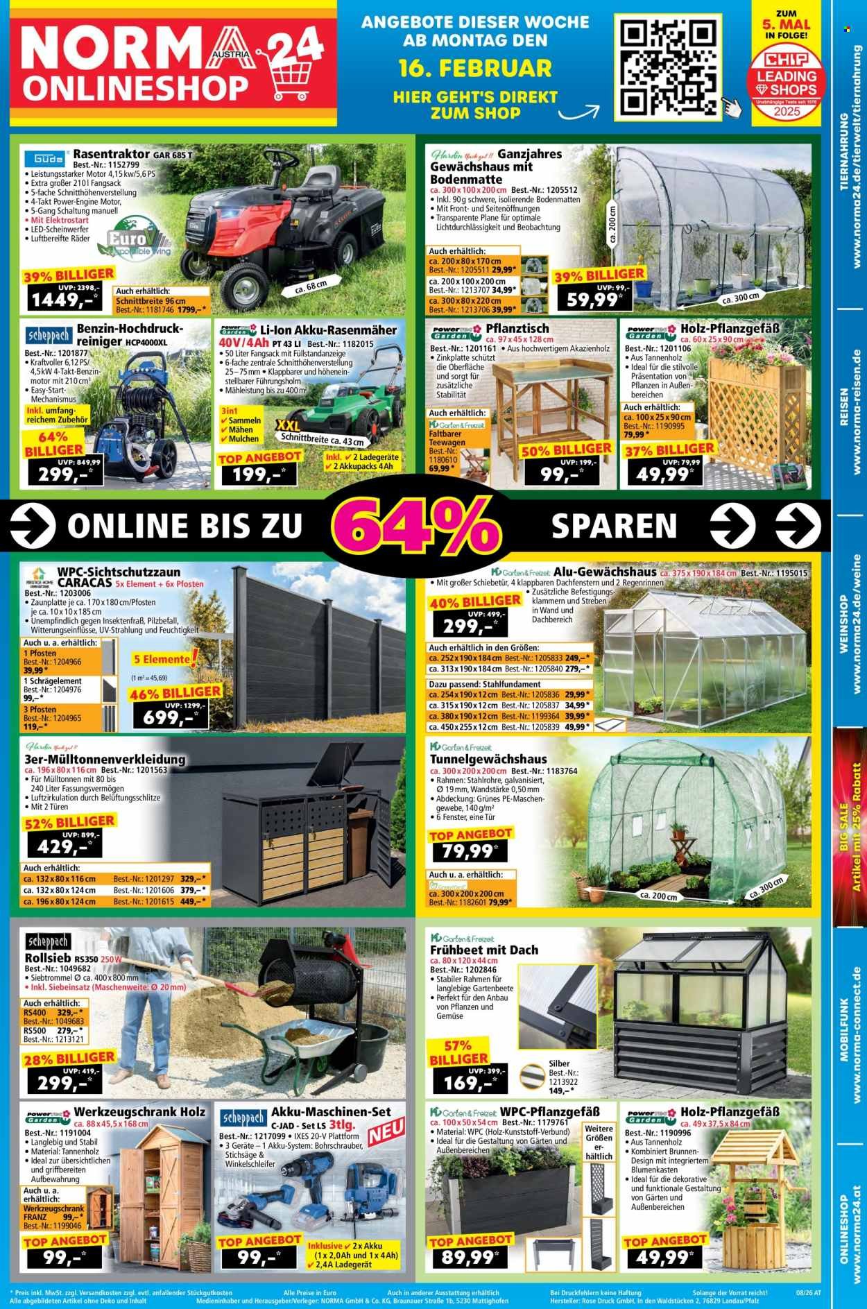 NORMA Flugblatt - Ab Montag, 16.2.2026