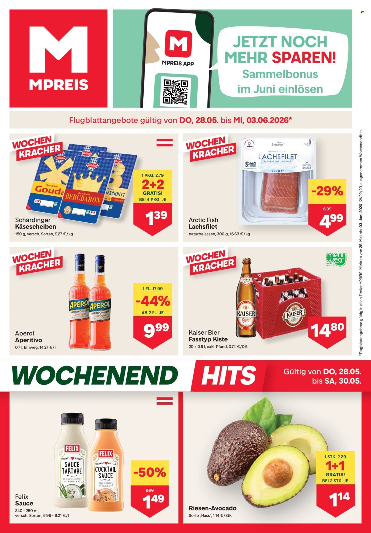 MPREIS Flugblatt - Ab Donnerstag, 28.5.2026