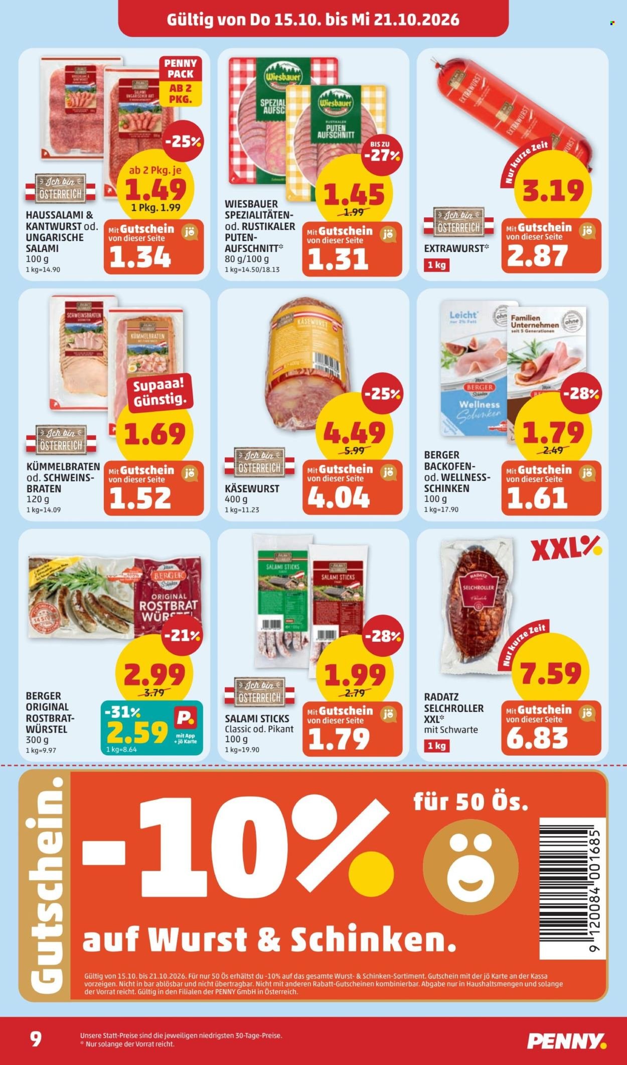 PENNY Flugblatt - Ab Donnerstag, 15.10.2026