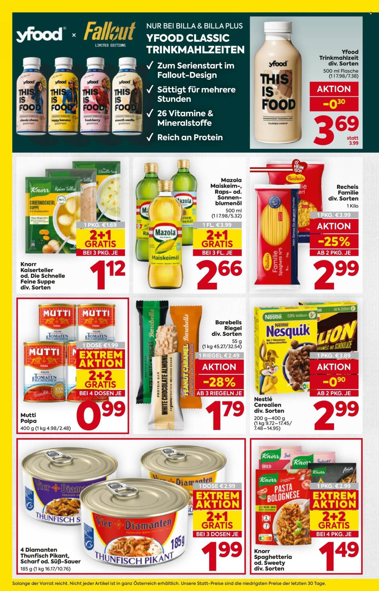 BILLA Flugblatt - Ab Freitag, 2.1.2026