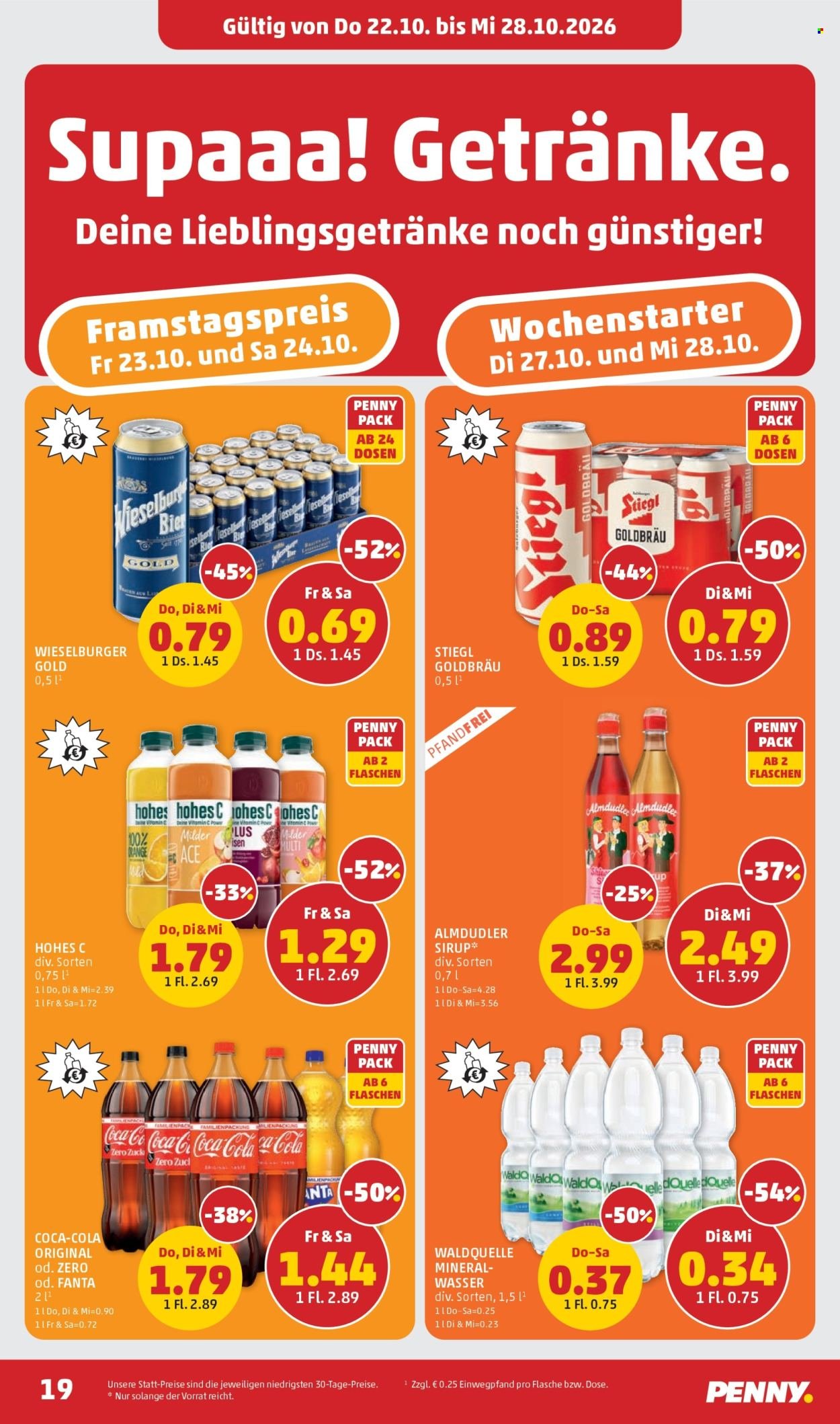 PENNY Flugblatt - Ab Donnerstag, 22.10.2026