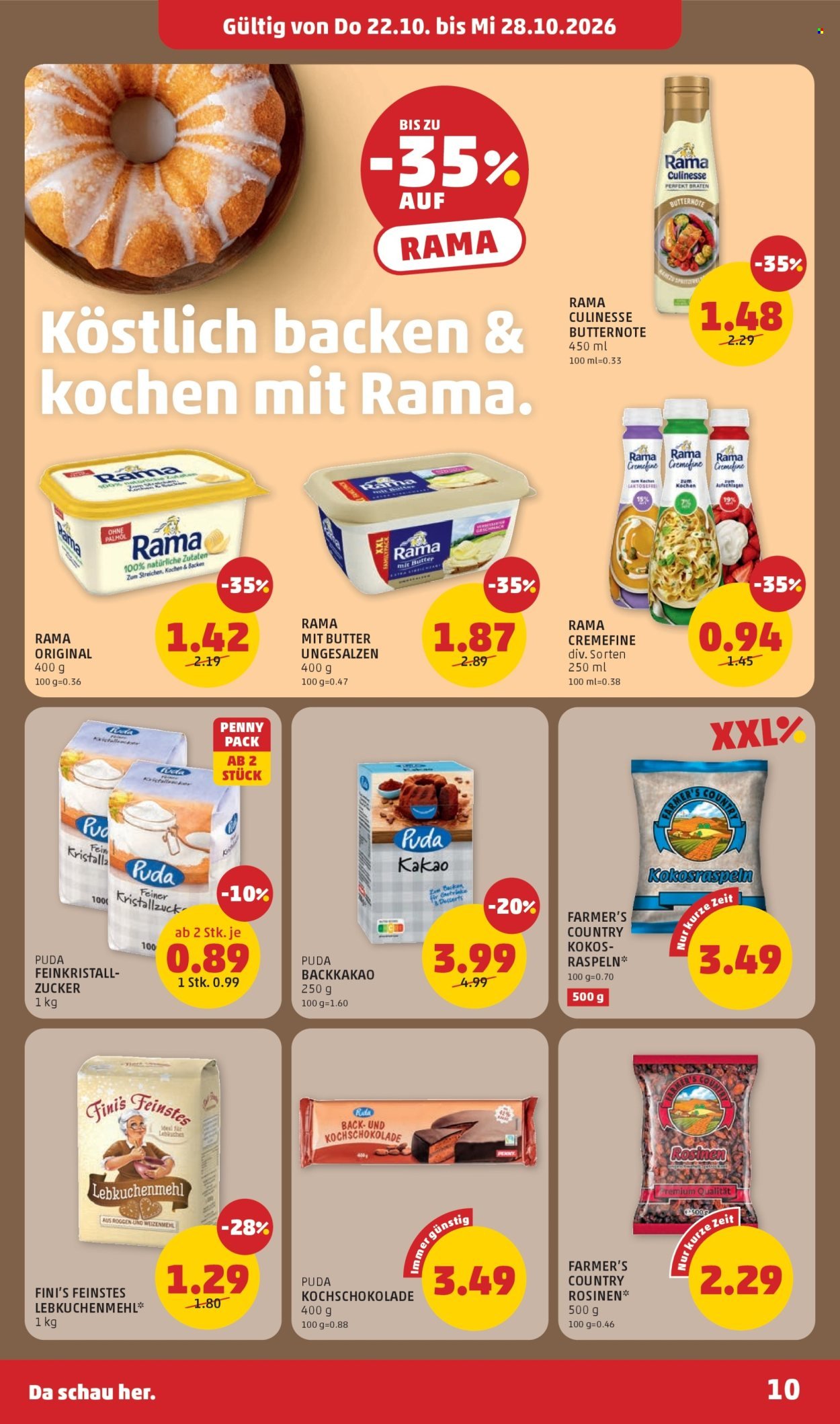 PENNY Flugblatt - Ab Donnerstag, 22.10.2026