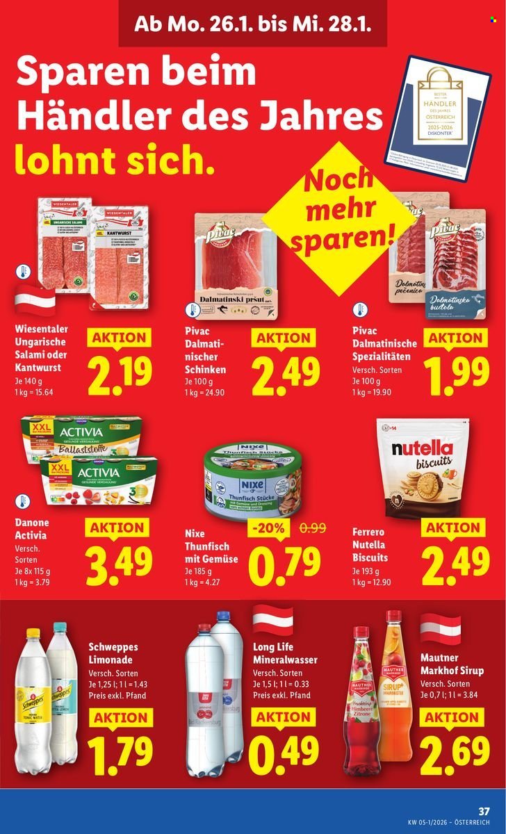 LIDL Flugblatt - Ab Donnerstag, 22.1.2026