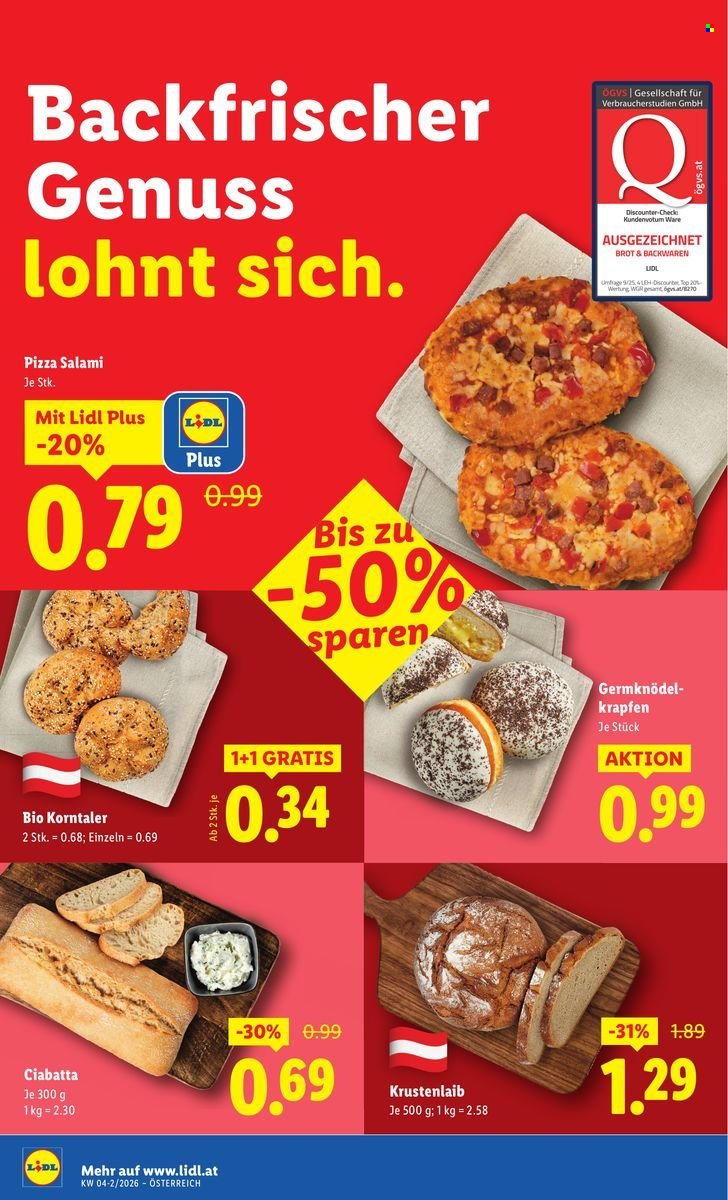 LIDL Flugblatt - Ab Donnerstag, 22.1.2026