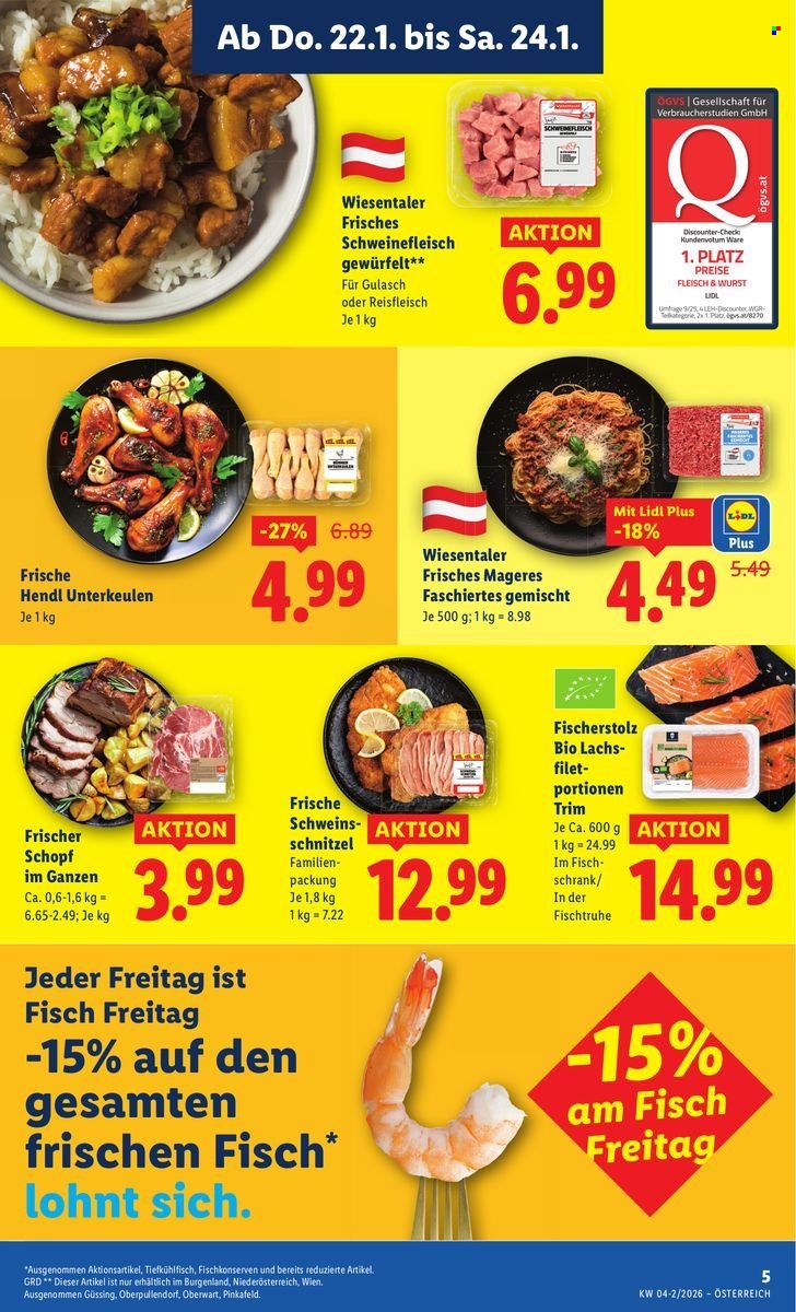 LIDL Flugblatt - Ab Donnerstag, 22.1.2026