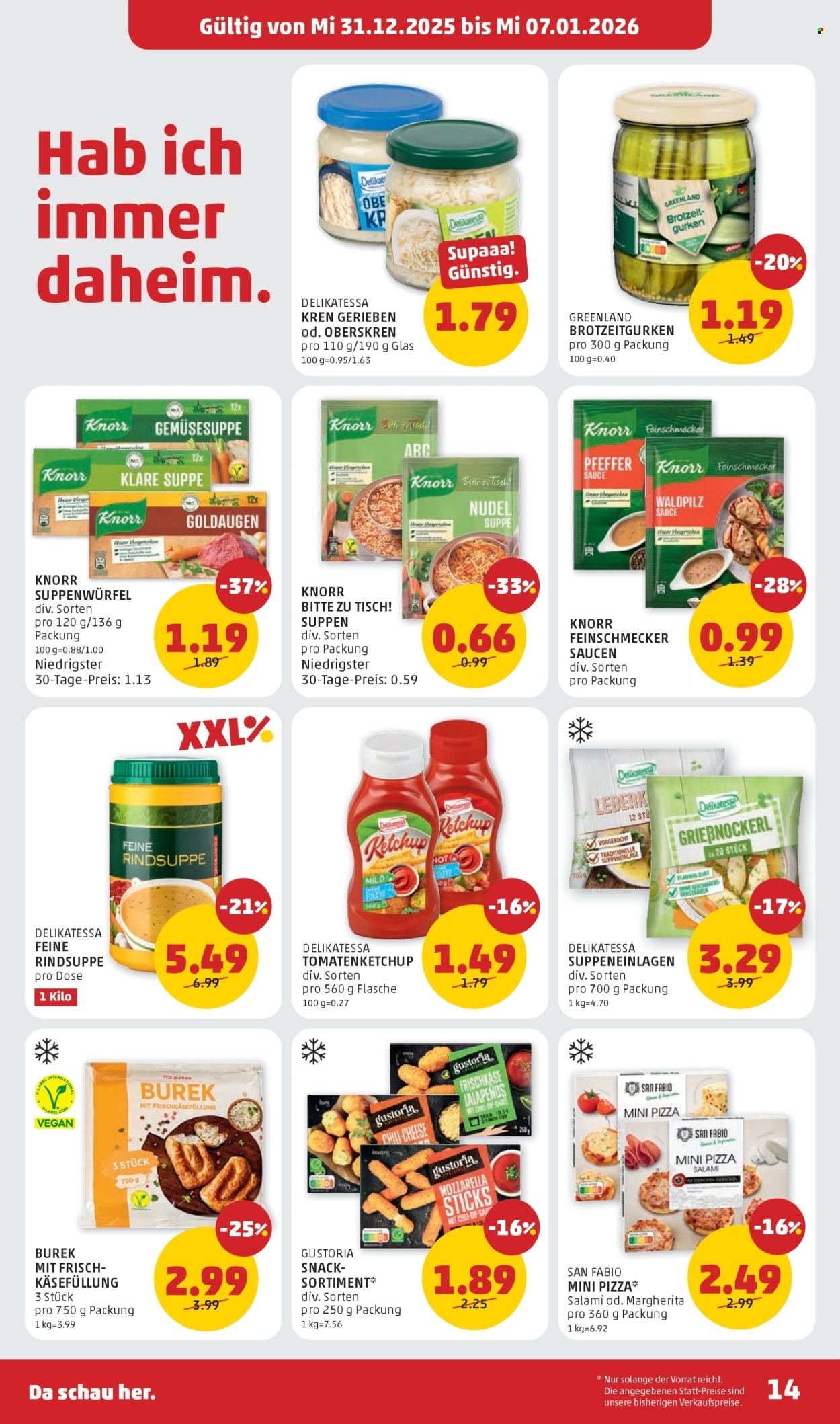 PENNY Flugblatt - Ab Mittwoch, 31.12.2025