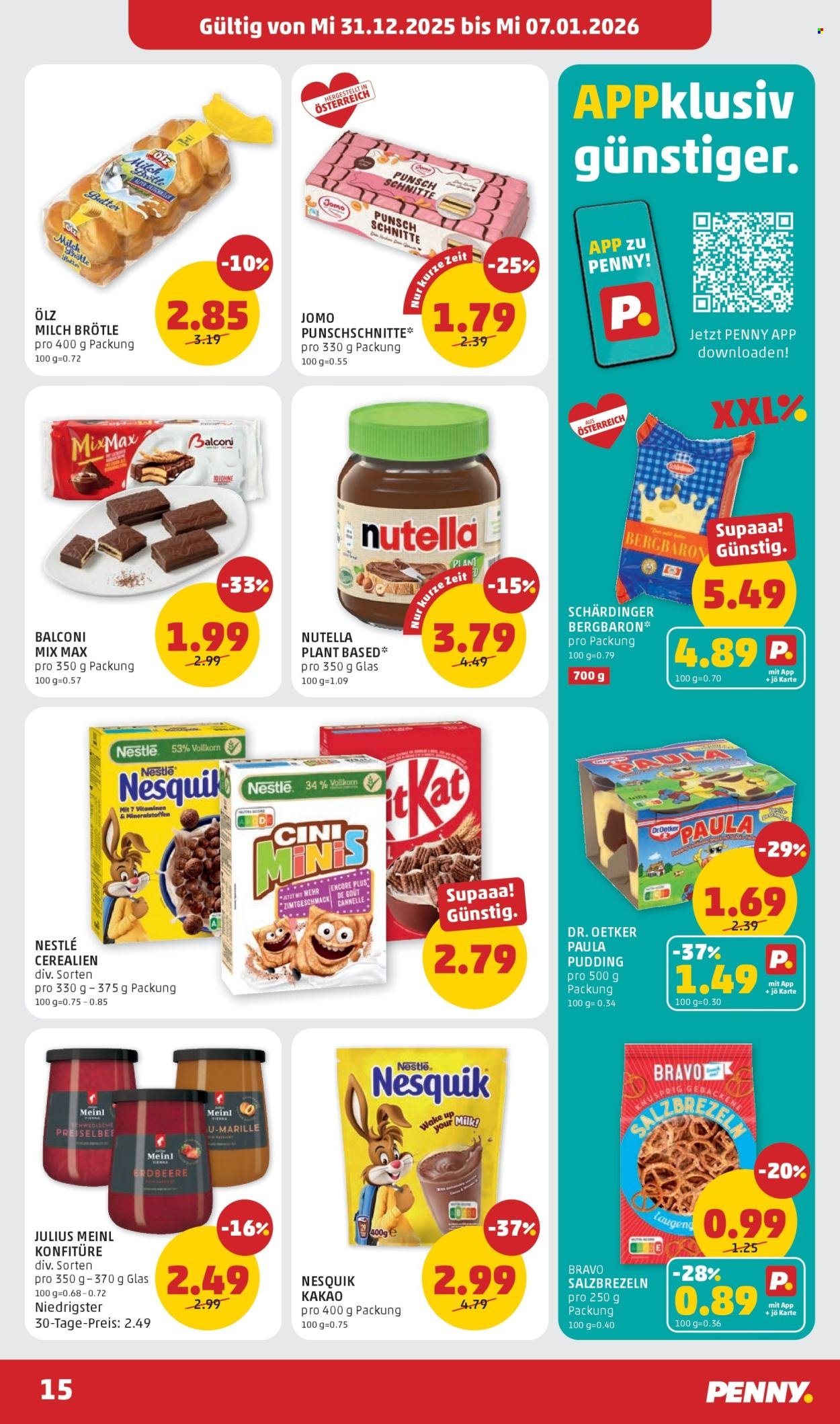 PENNY Flugblatt - Ab Mittwoch, 31.12.2025