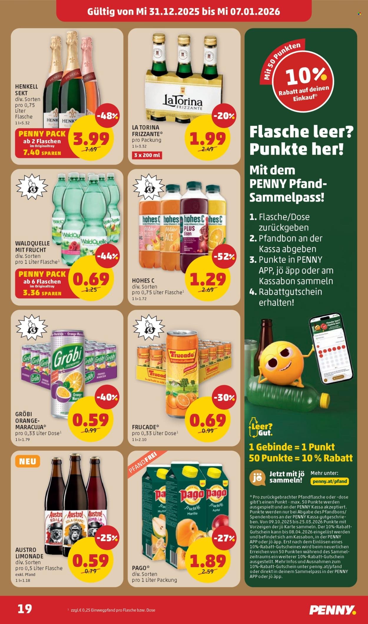 PENNY Flugblatt - Ab Mittwoch, 31.12.2025