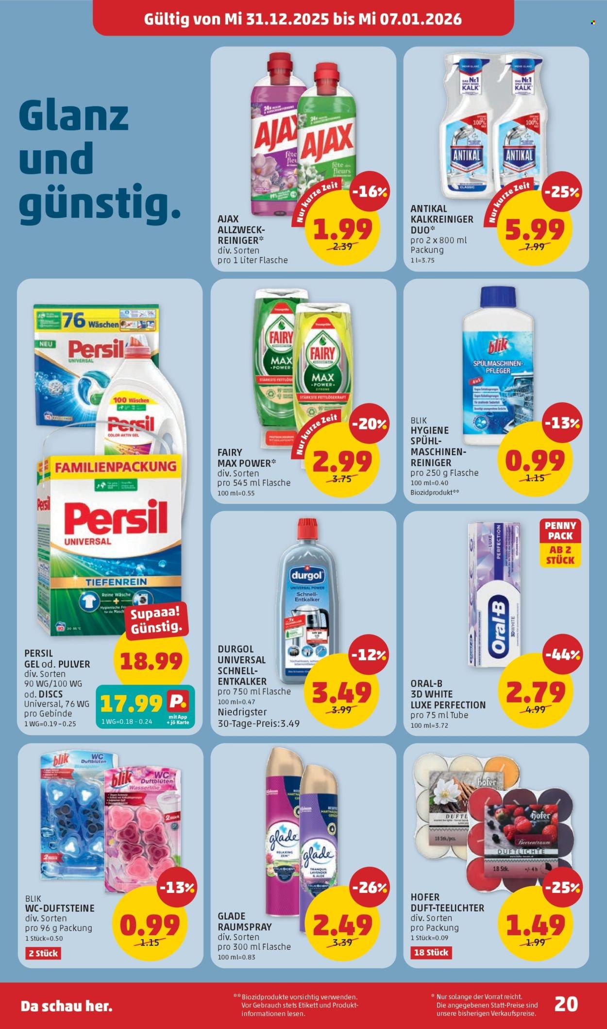 PENNY Flugblatt - Ab Mittwoch, 31.12.2025