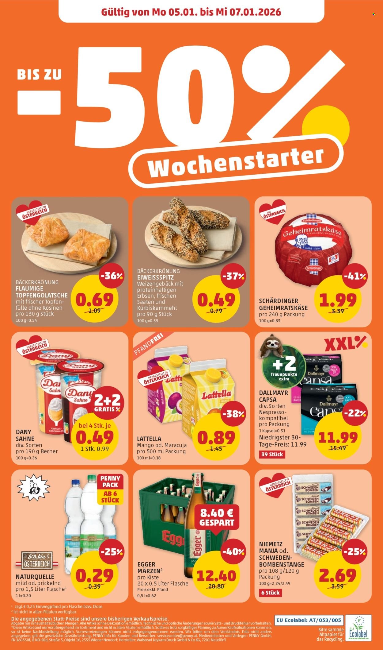 PENNY Flugblatt - Ab Mittwoch, 31.12.2025