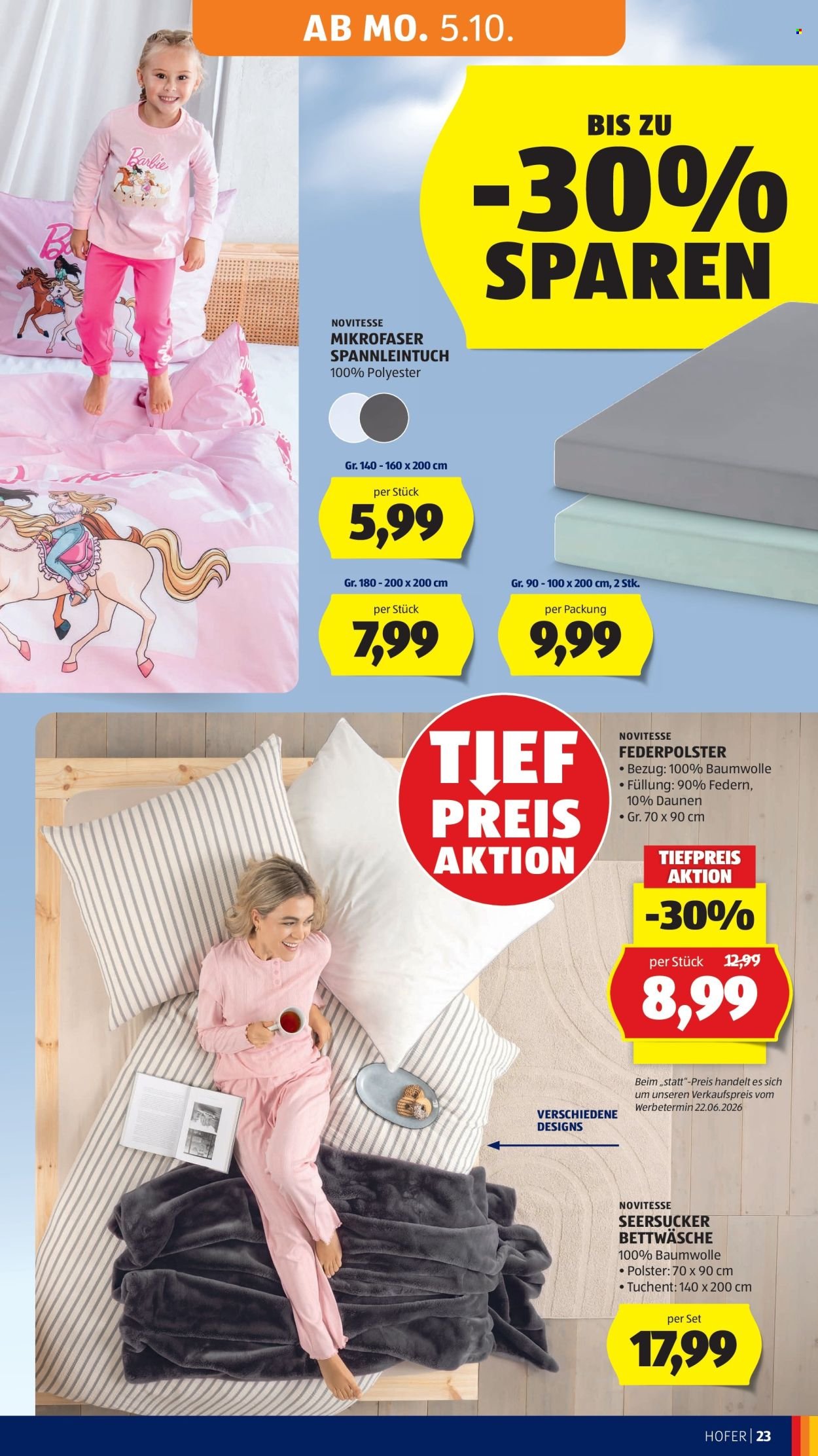 HOFER Flugblatt - Ab Freitag, 2.10.2026