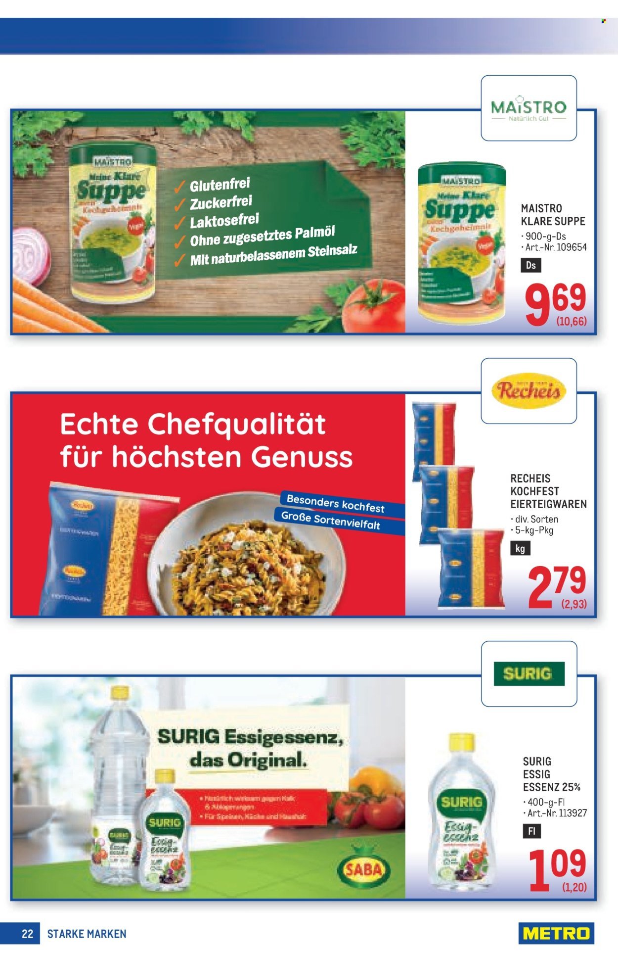 METRO Flugblatt - Starke Marken