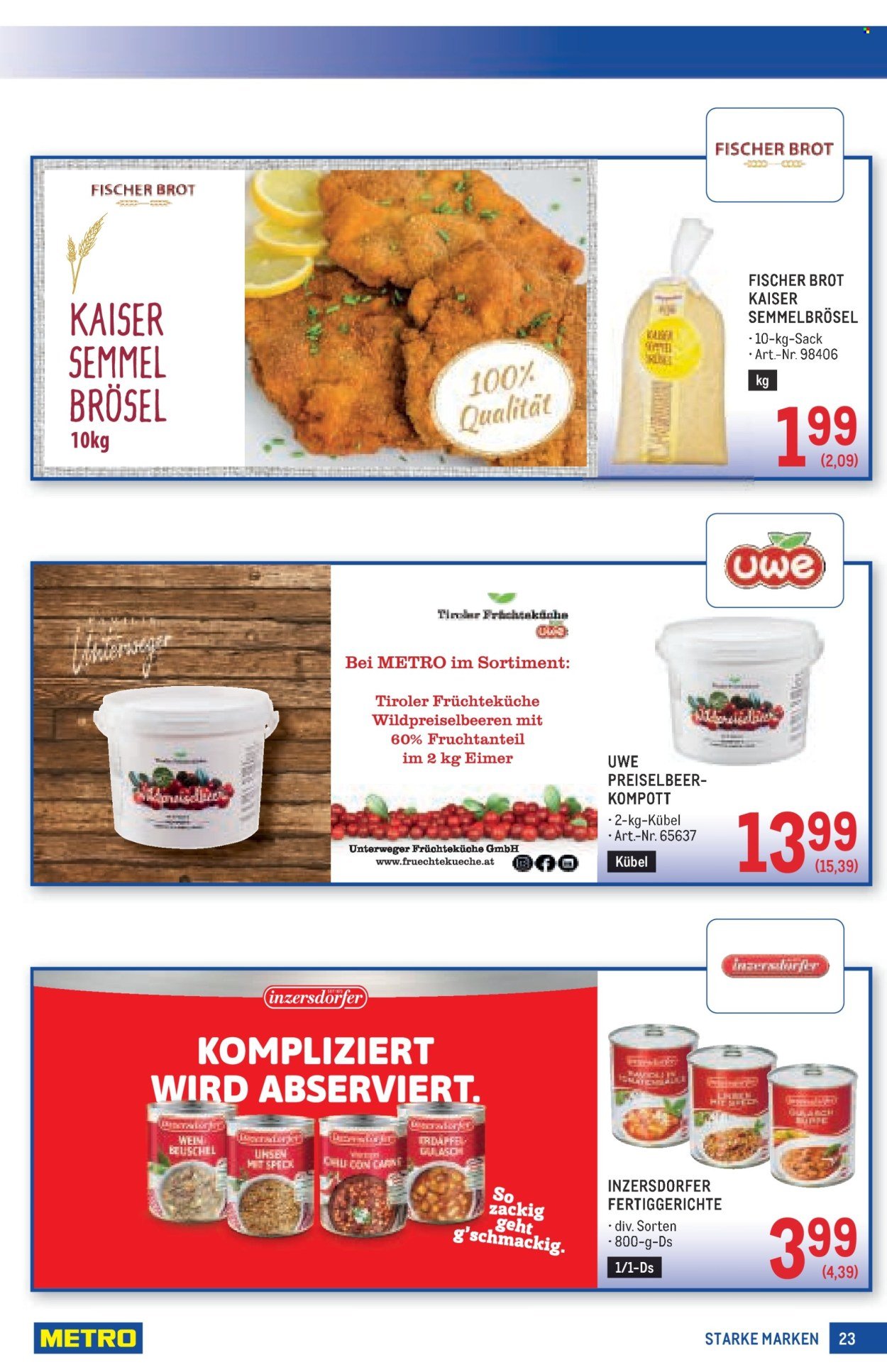 METRO Flugblatt - Starke Marken