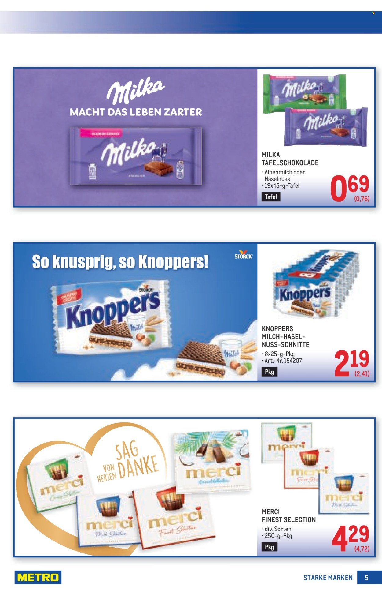 METRO Flugblatt - Starke Marken