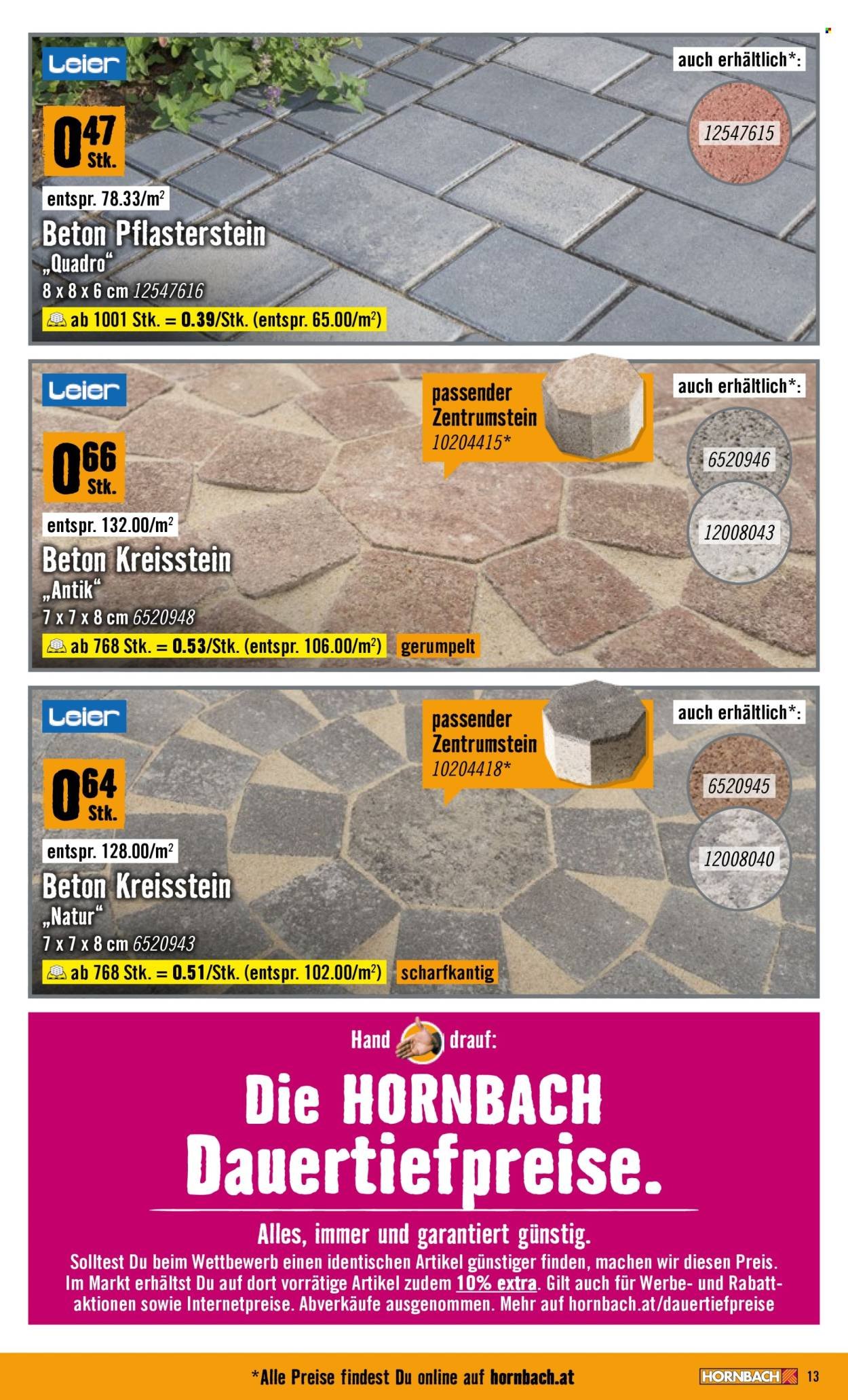 HORNBACH Flugblatt - Garten- & Terrassengestaltung