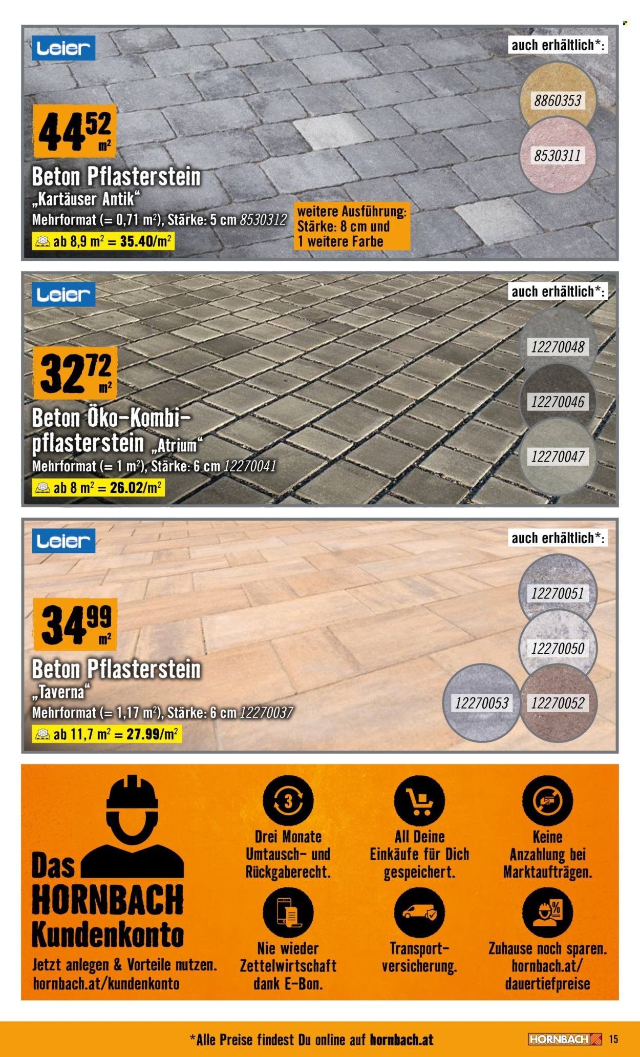 HORNBACH Flugblatt - Garten- & Terrassengestaltung