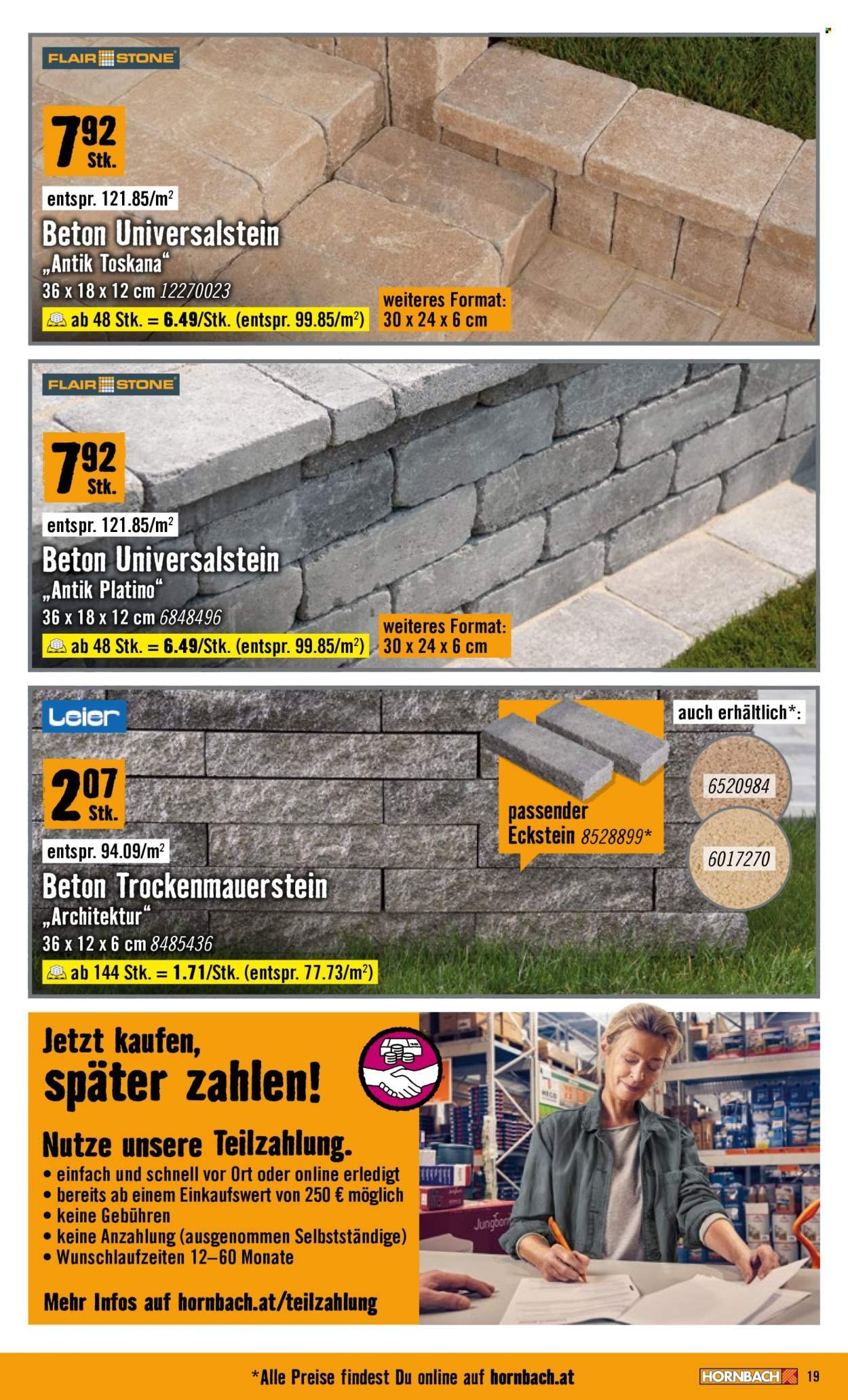 HORNBACH Flugblatt - Garten- & Terrassengestaltung