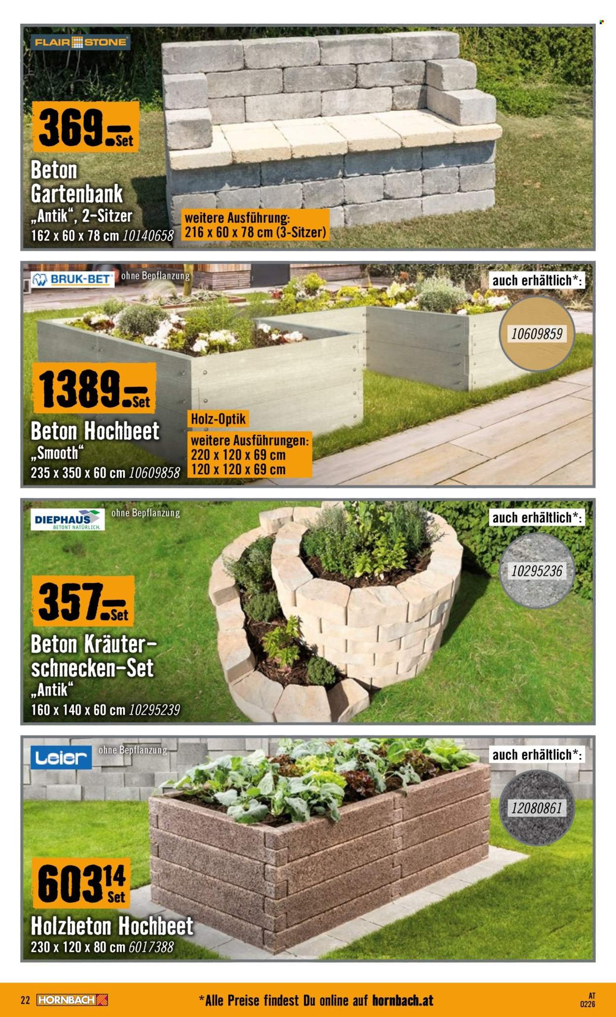 HORNBACH Flugblatt - Garten- & Terrassengestaltung