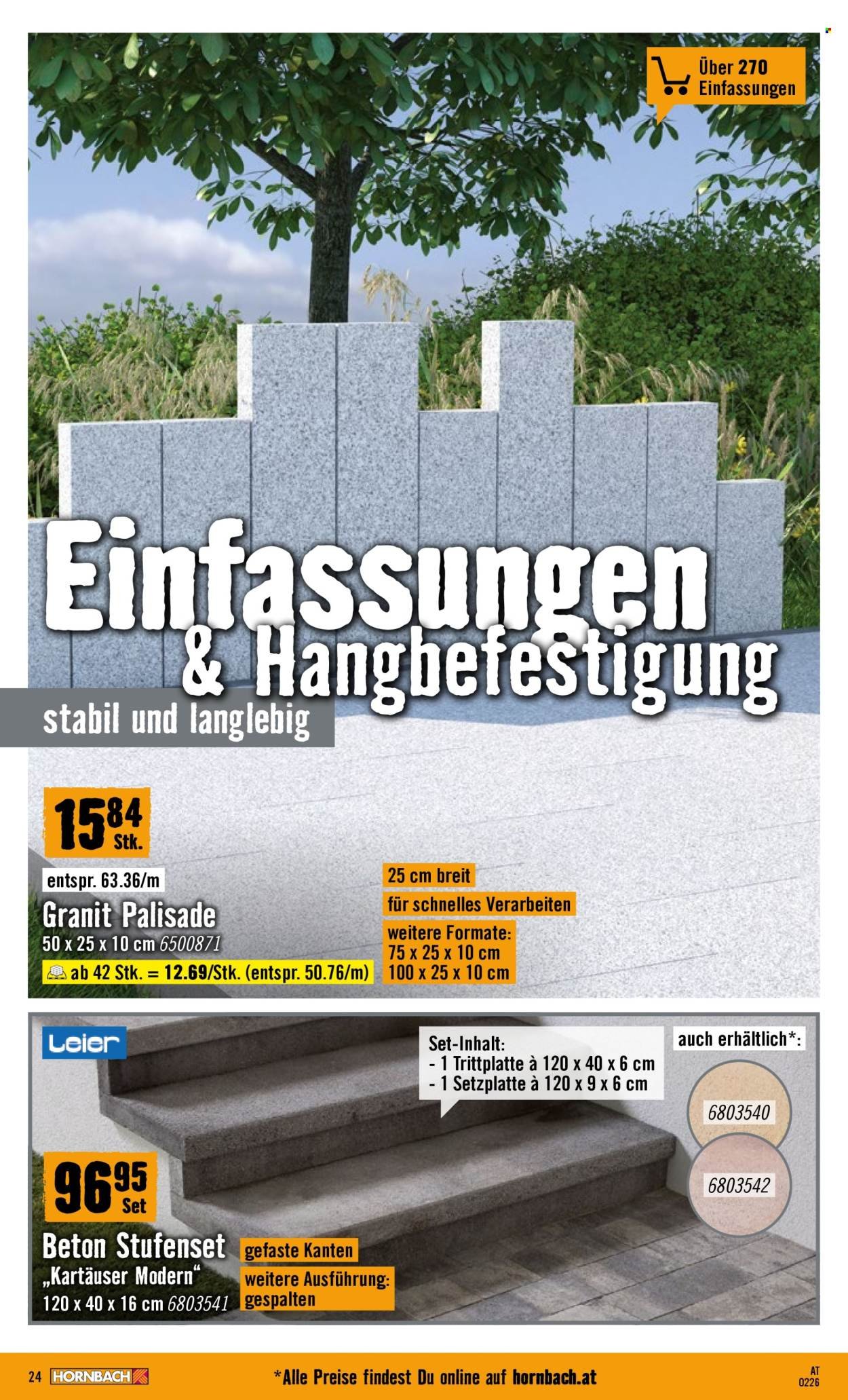 HORNBACH Flugblatt - Garten- & Terrassengestaltung