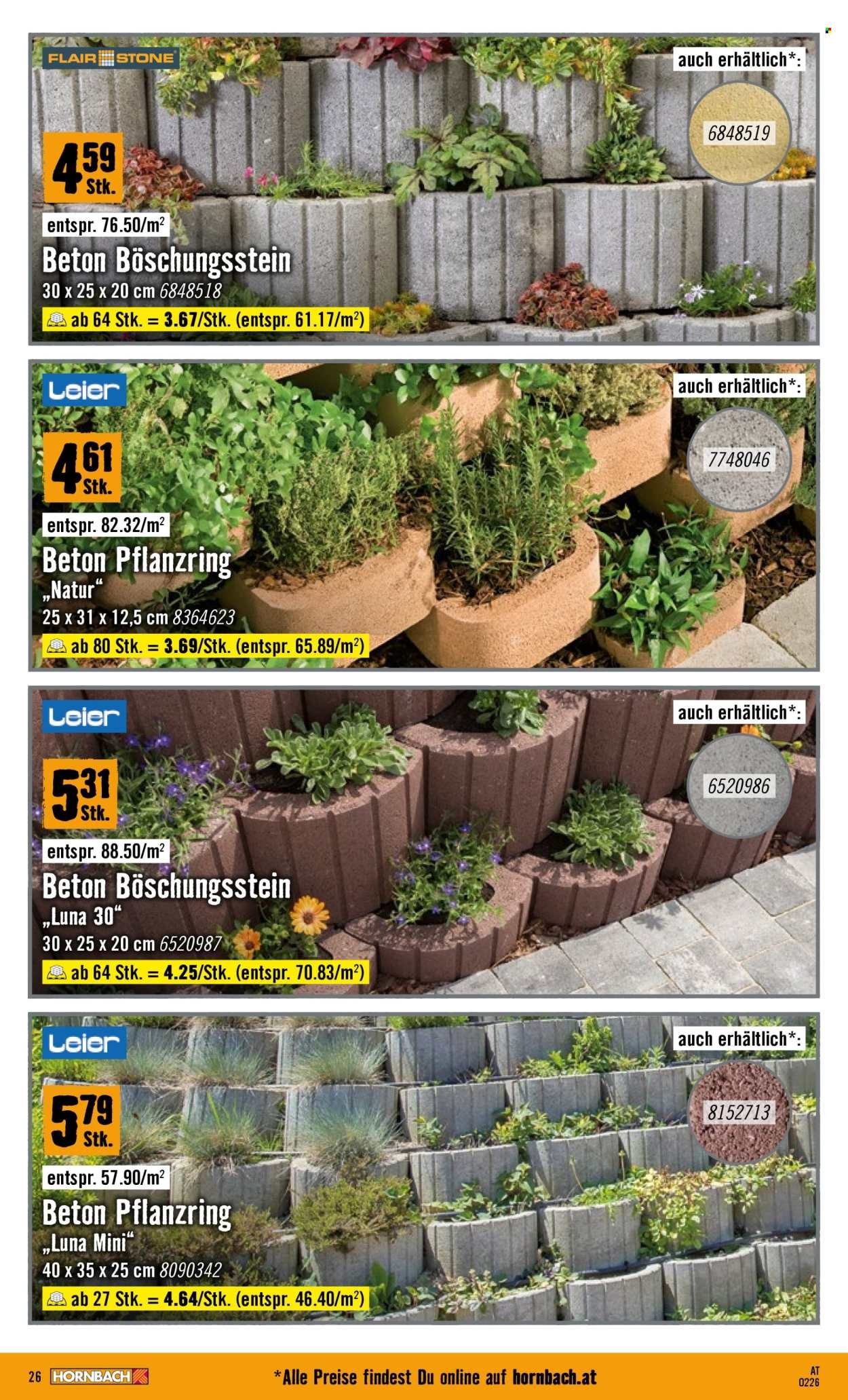 HORNBACH Flugblatt - Garten- & Terrassengestaltung