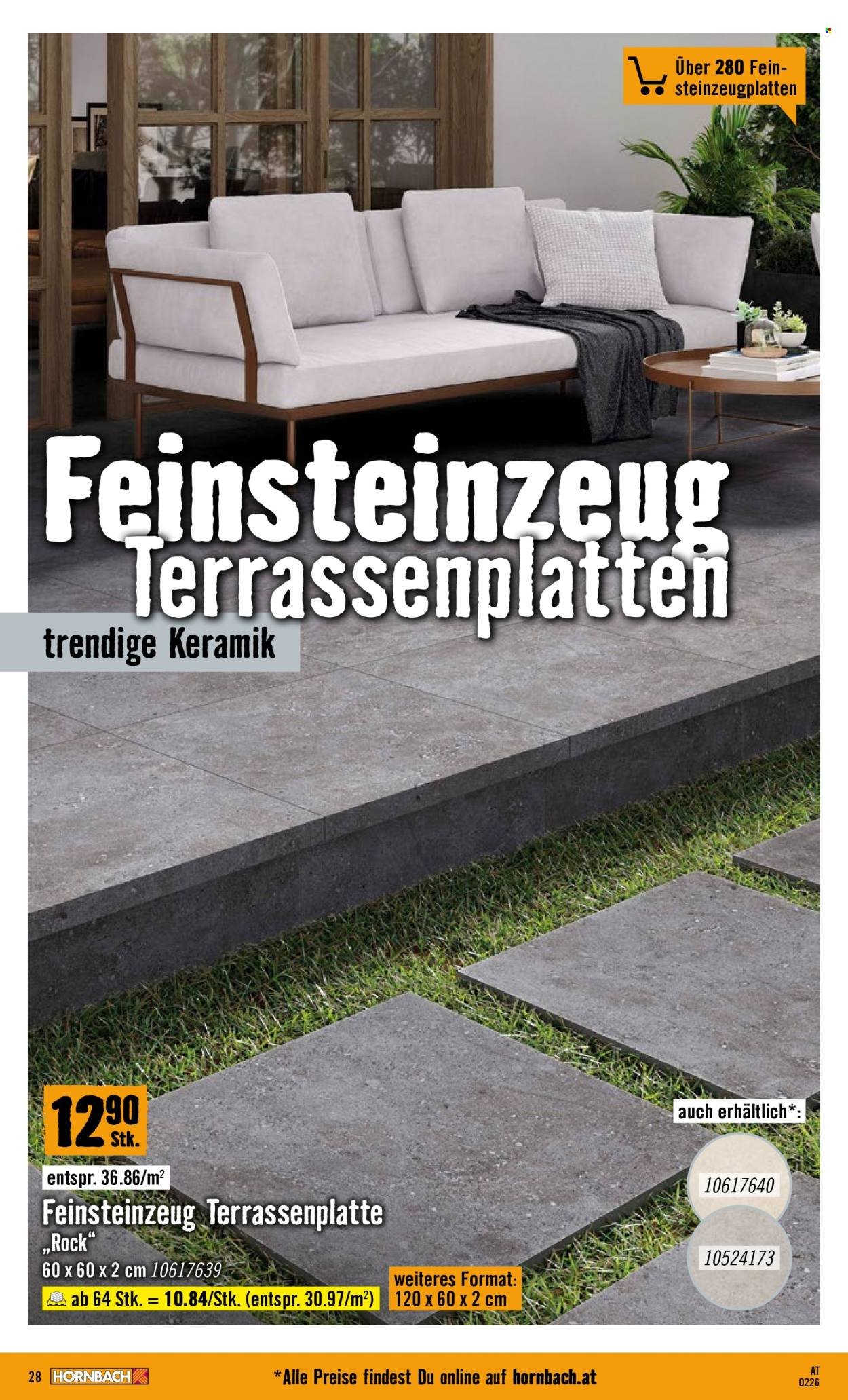 HORNBACH Flugblatt - Garten- & Terrassengestaltung