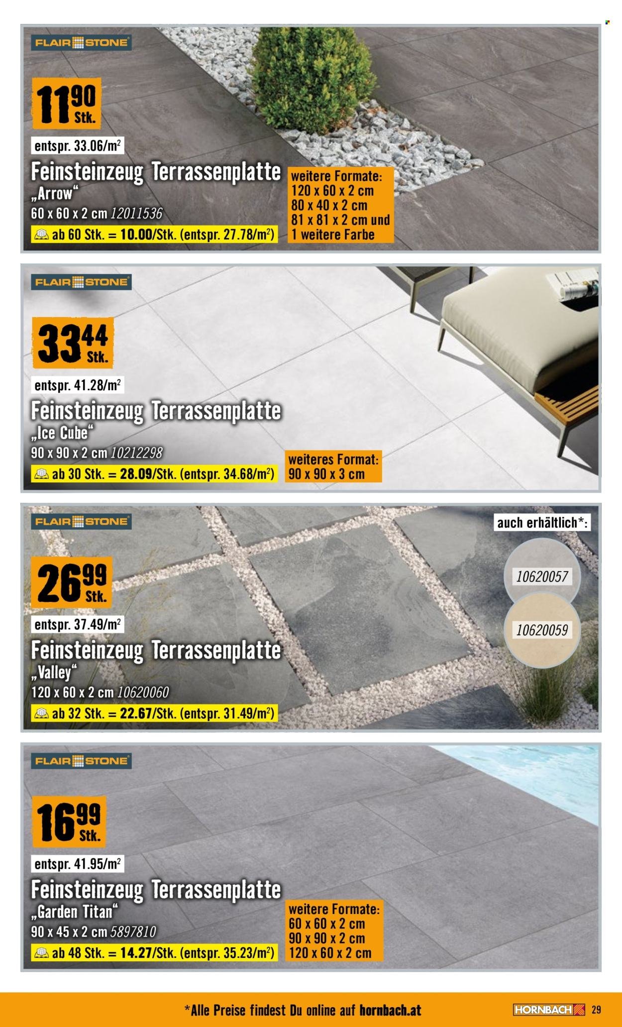 HORNBACH Flugblatt - Garten- & Terrassengestaltung