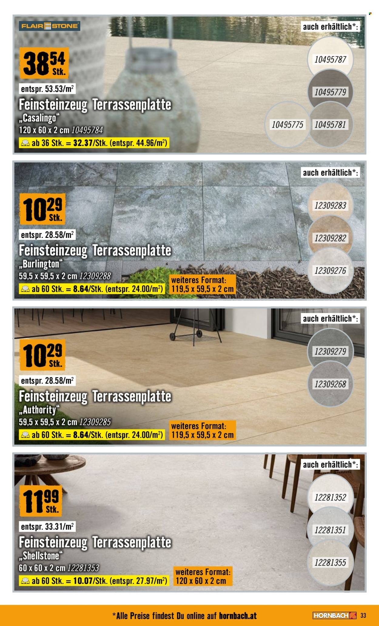 HORNBACH Flugblatt - Garten- & Terrassengestaltung