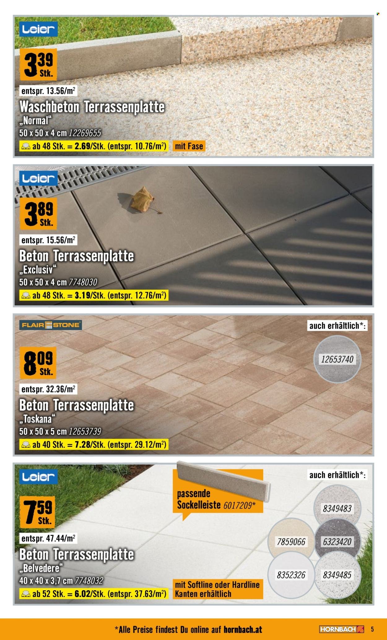 HORNBACH Flugblatt - Garten- & Terrassengestaltung