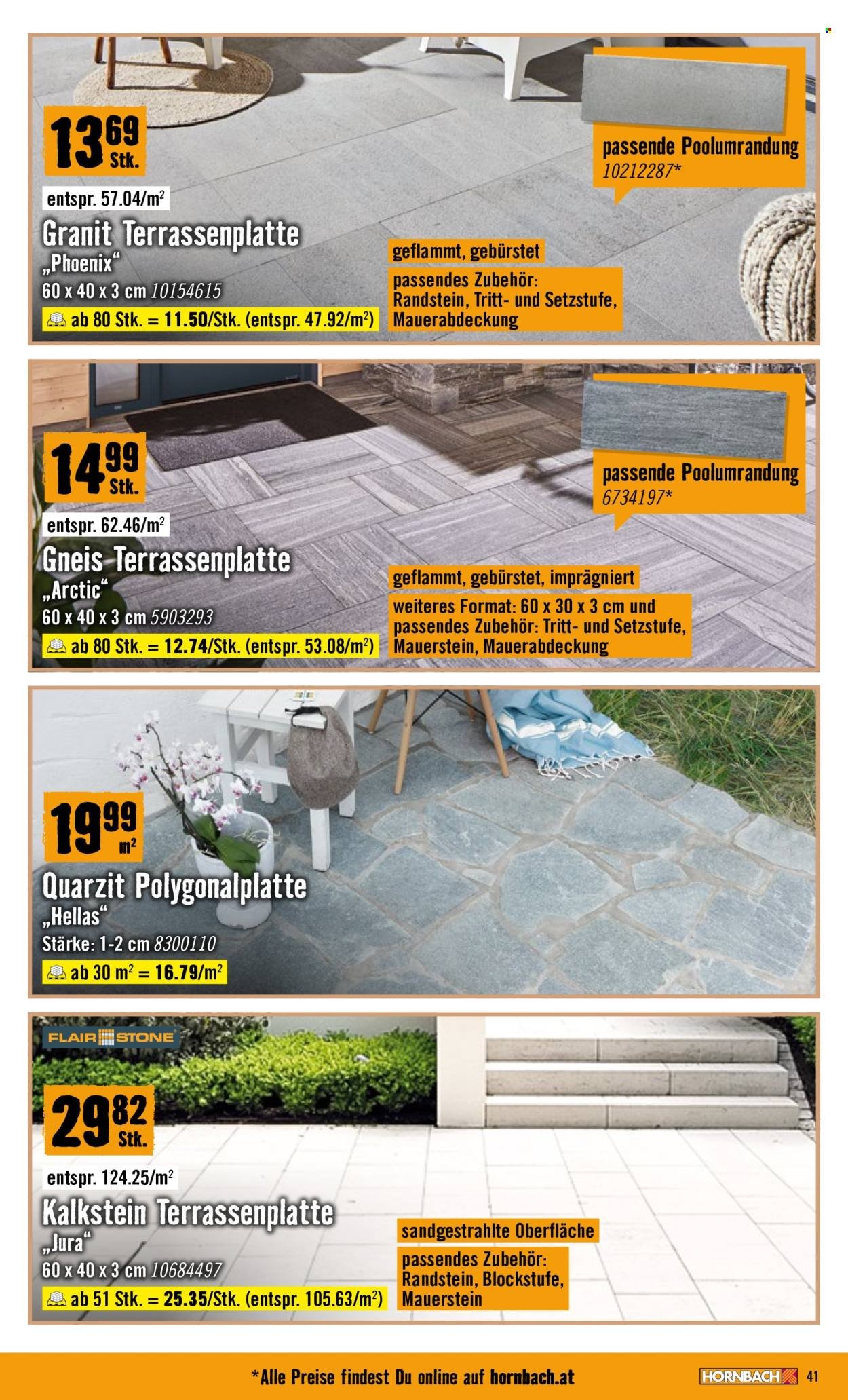 HORNBACH Flugblatt - Garten- & Terrassengestaltung