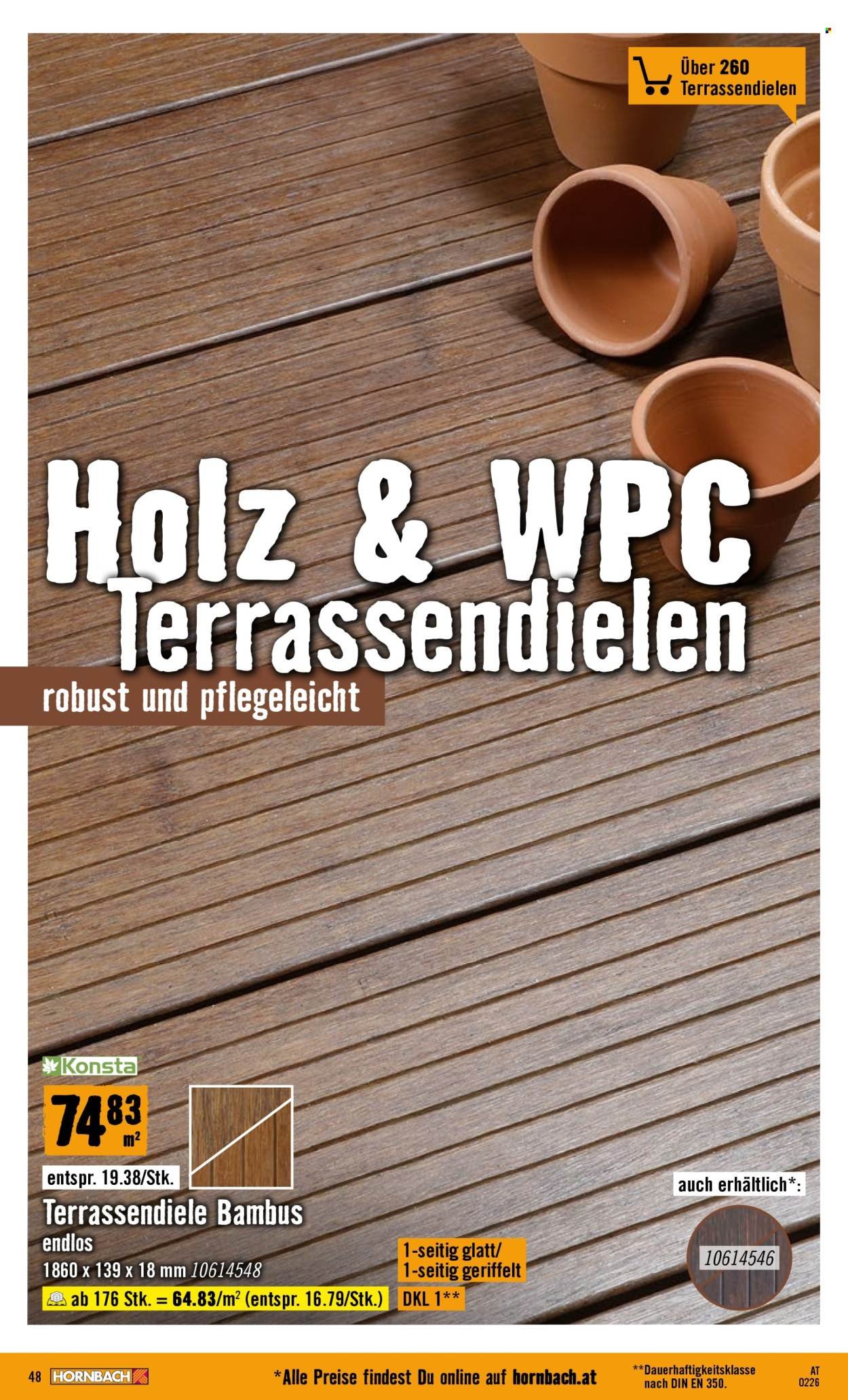 HORNBACH Flugblatt - Garten- & Terrassengestaltung